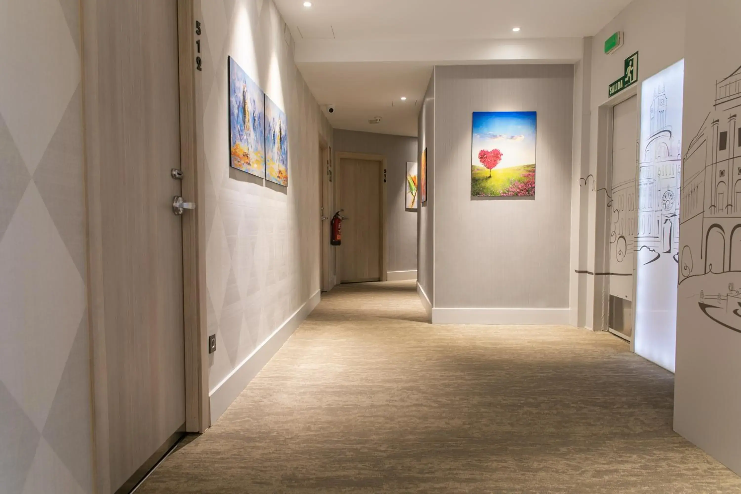 Property building in Hotel Puerta de Toledo Property building in Hotel Puerta de Toledo