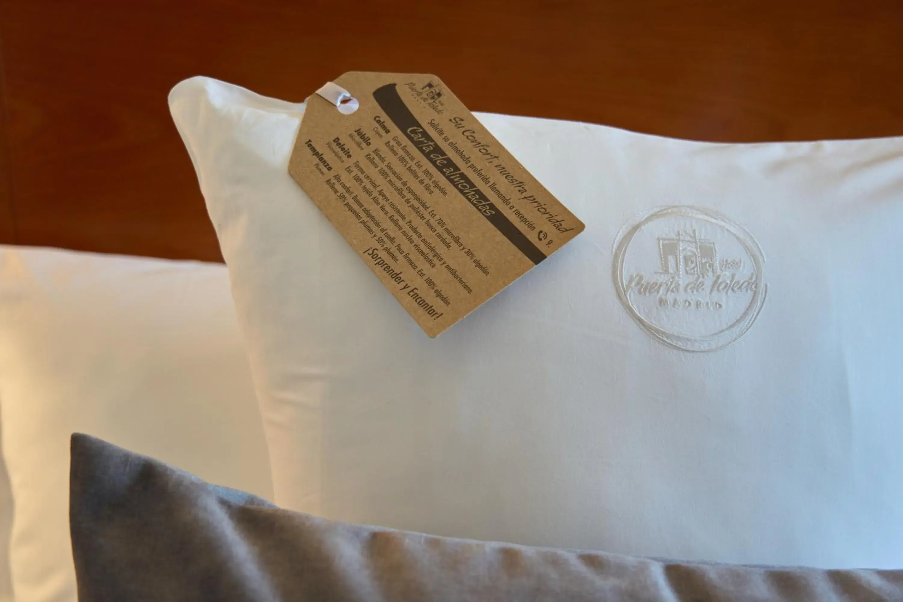 Decorative detail, Bed in Hotel Puerta de Toledo Decorative detail, Bed in Hotel Puerta de Toledo