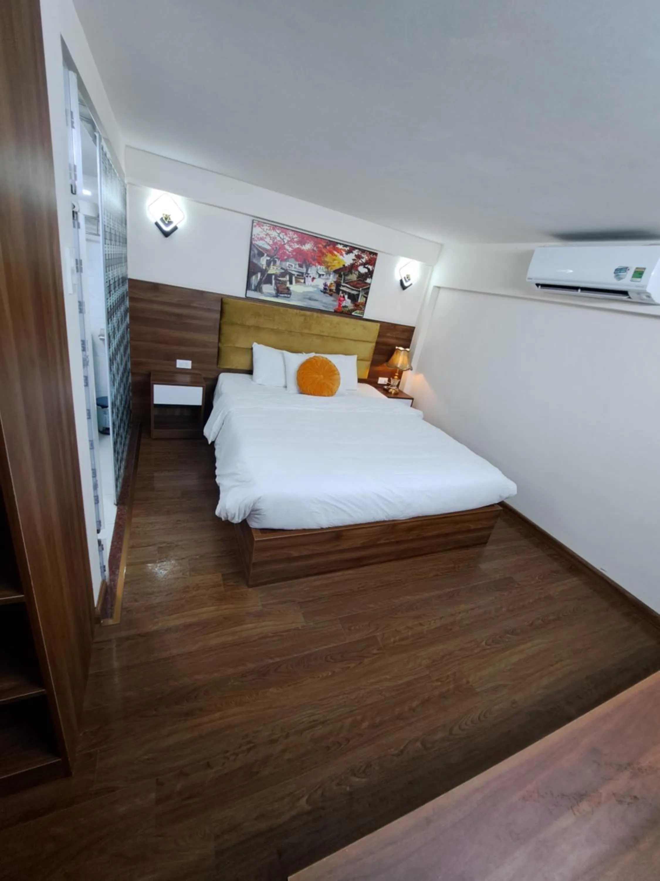 Bed in Hanvet Boutique Hotel