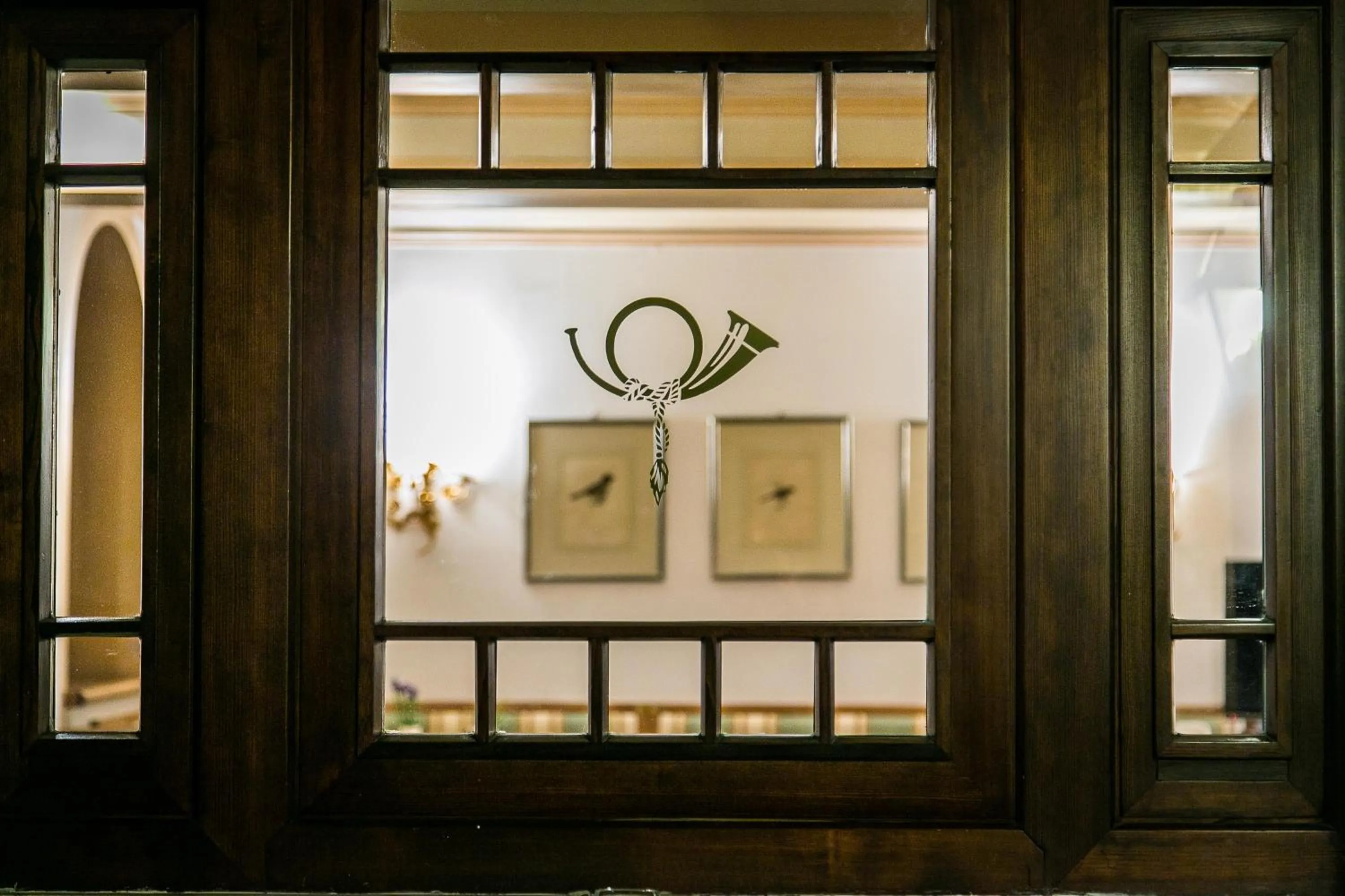 Decorative detail in Hotel Posta R.T.A.