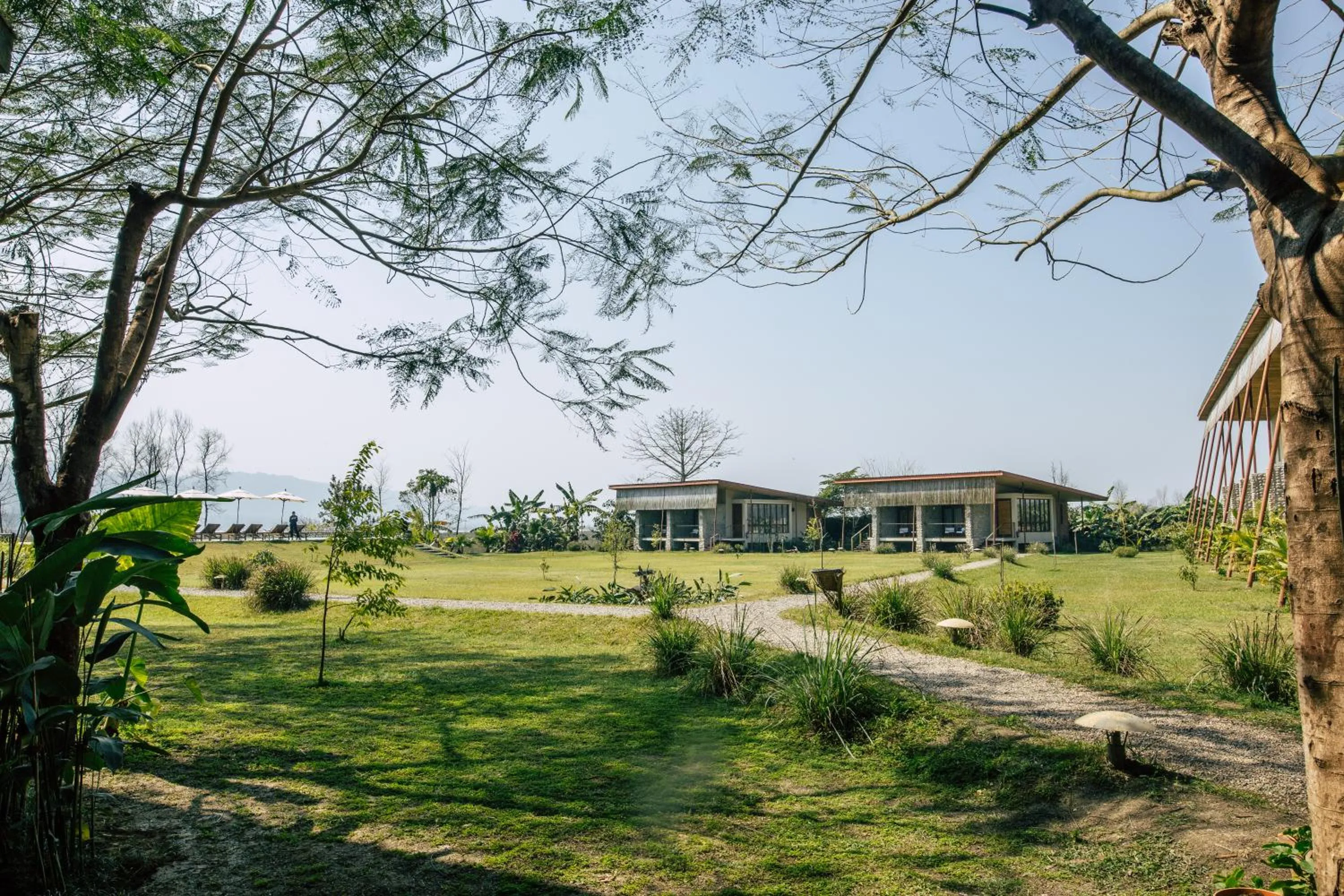Property building in Sanctuary Chitwan National Park
