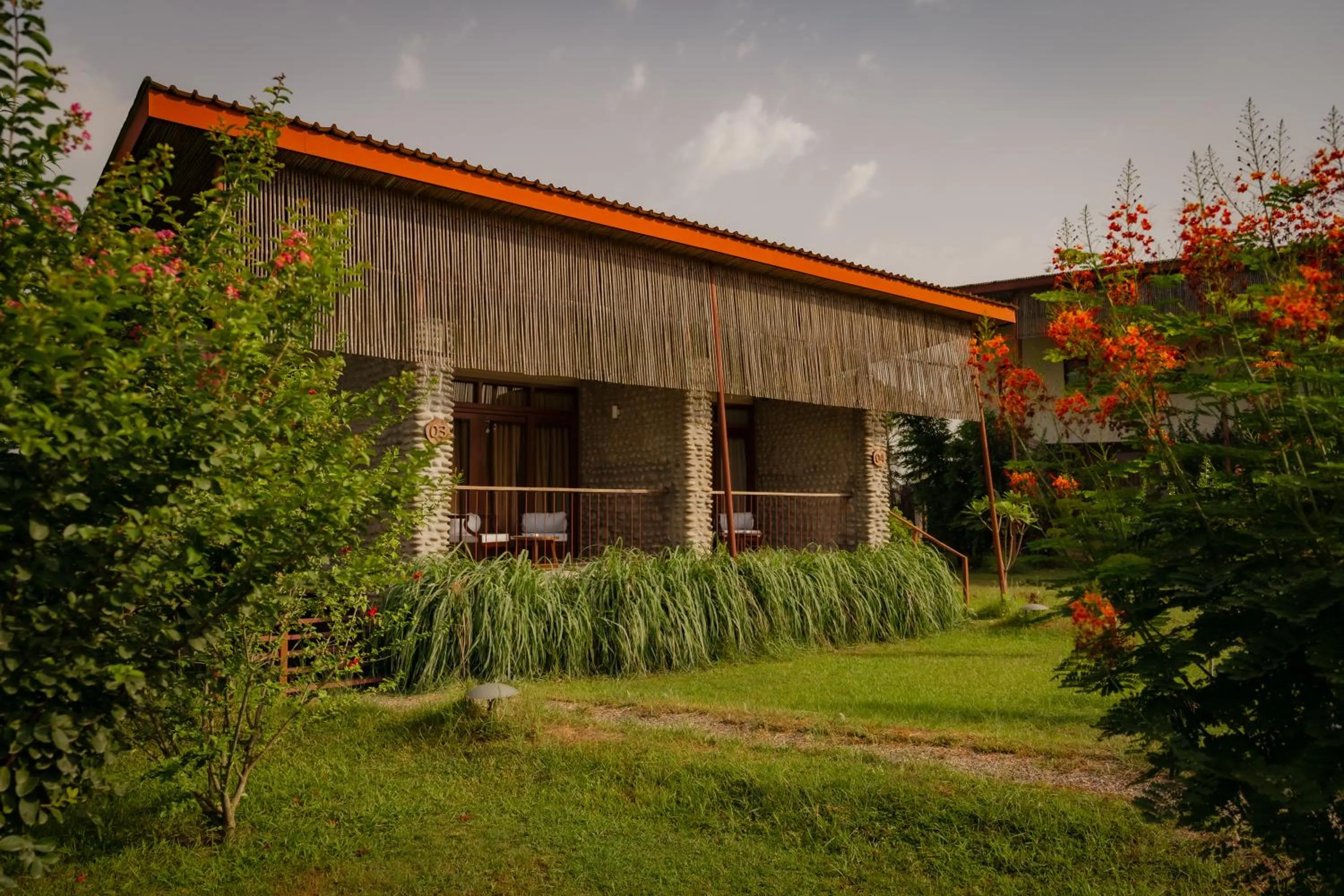 Property building in Sanctuary Chitwan National Park