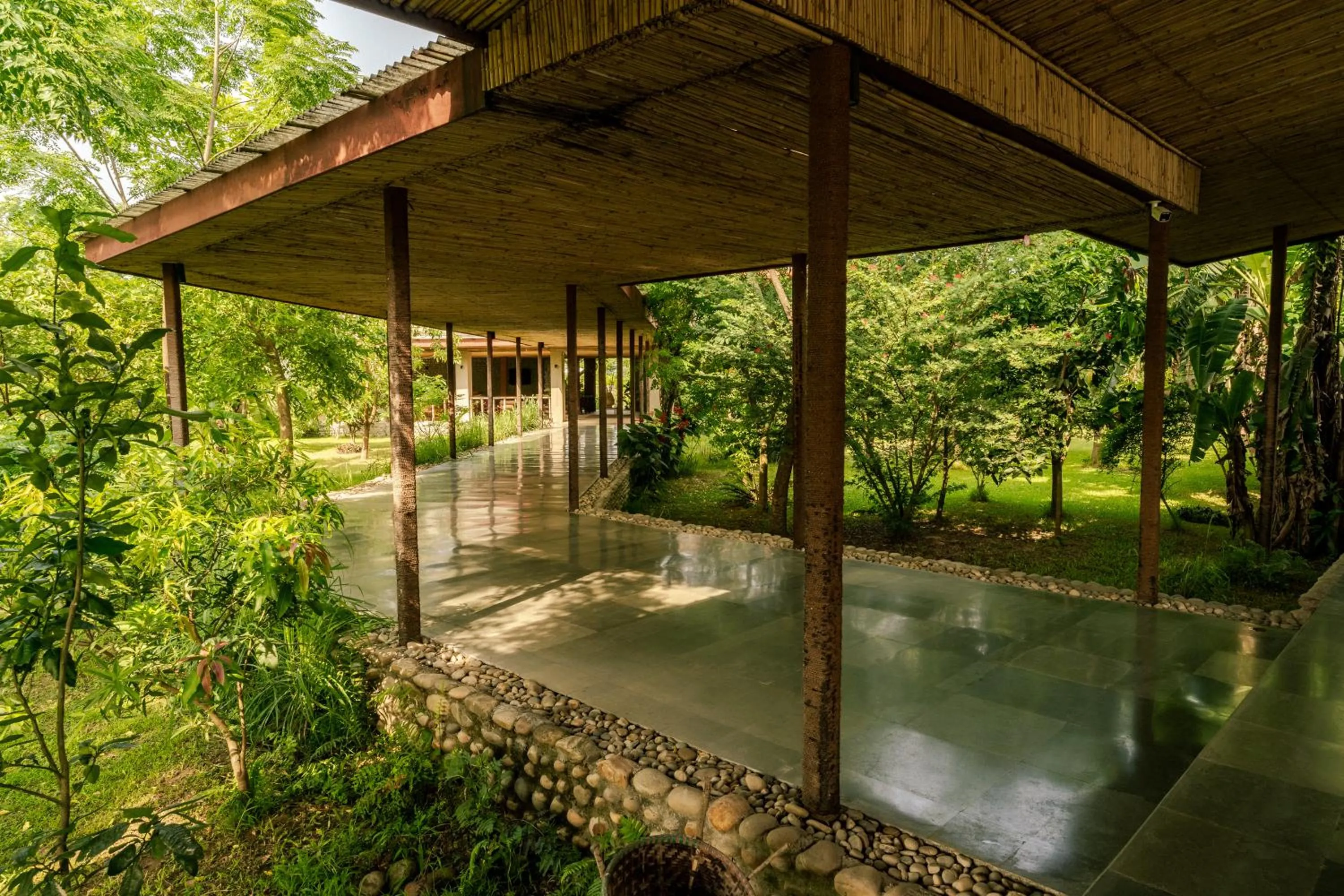 Property building in Sanctuary Chitwan National Park