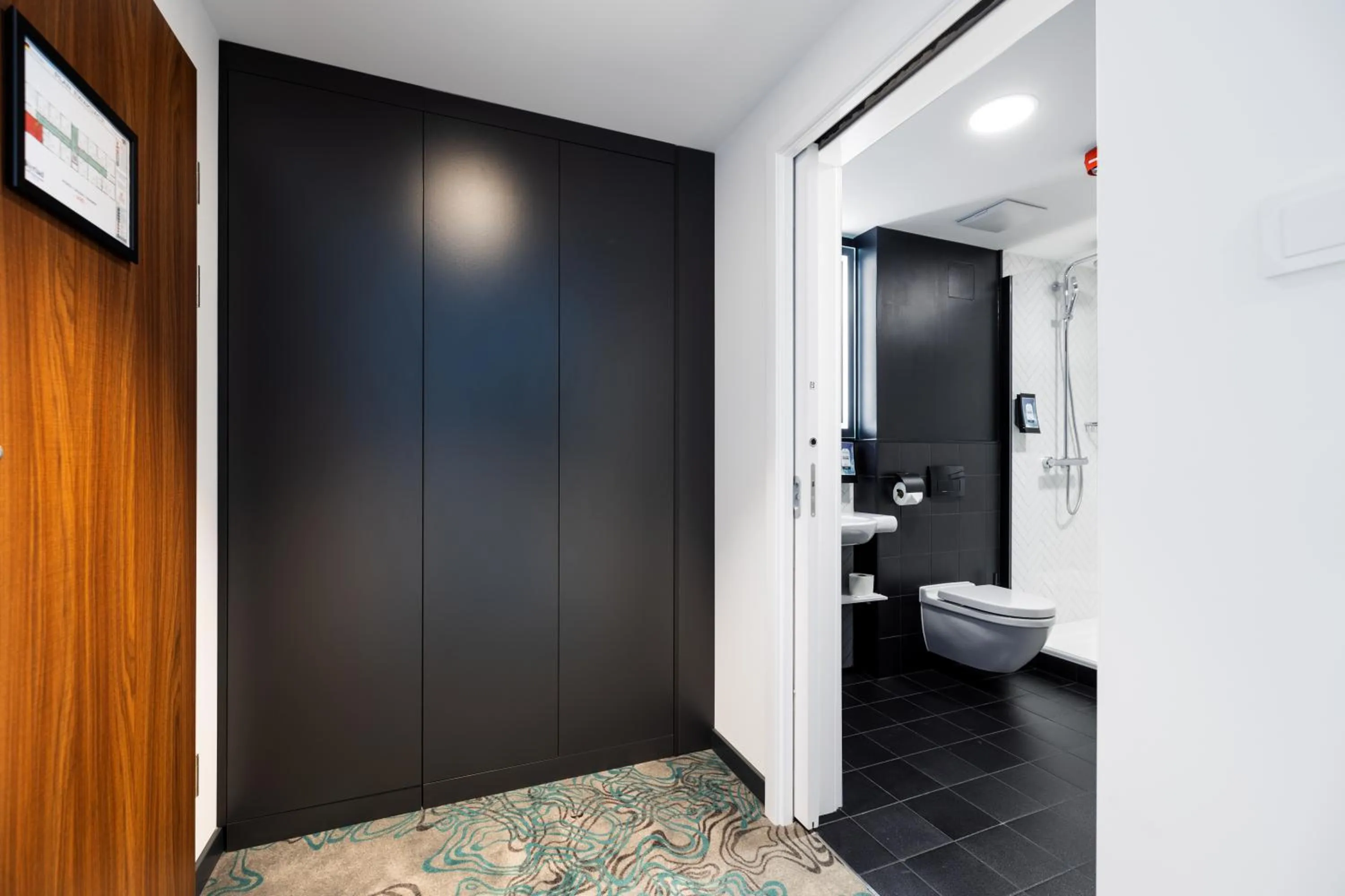 Shower in Hotel Kyriad Stargard