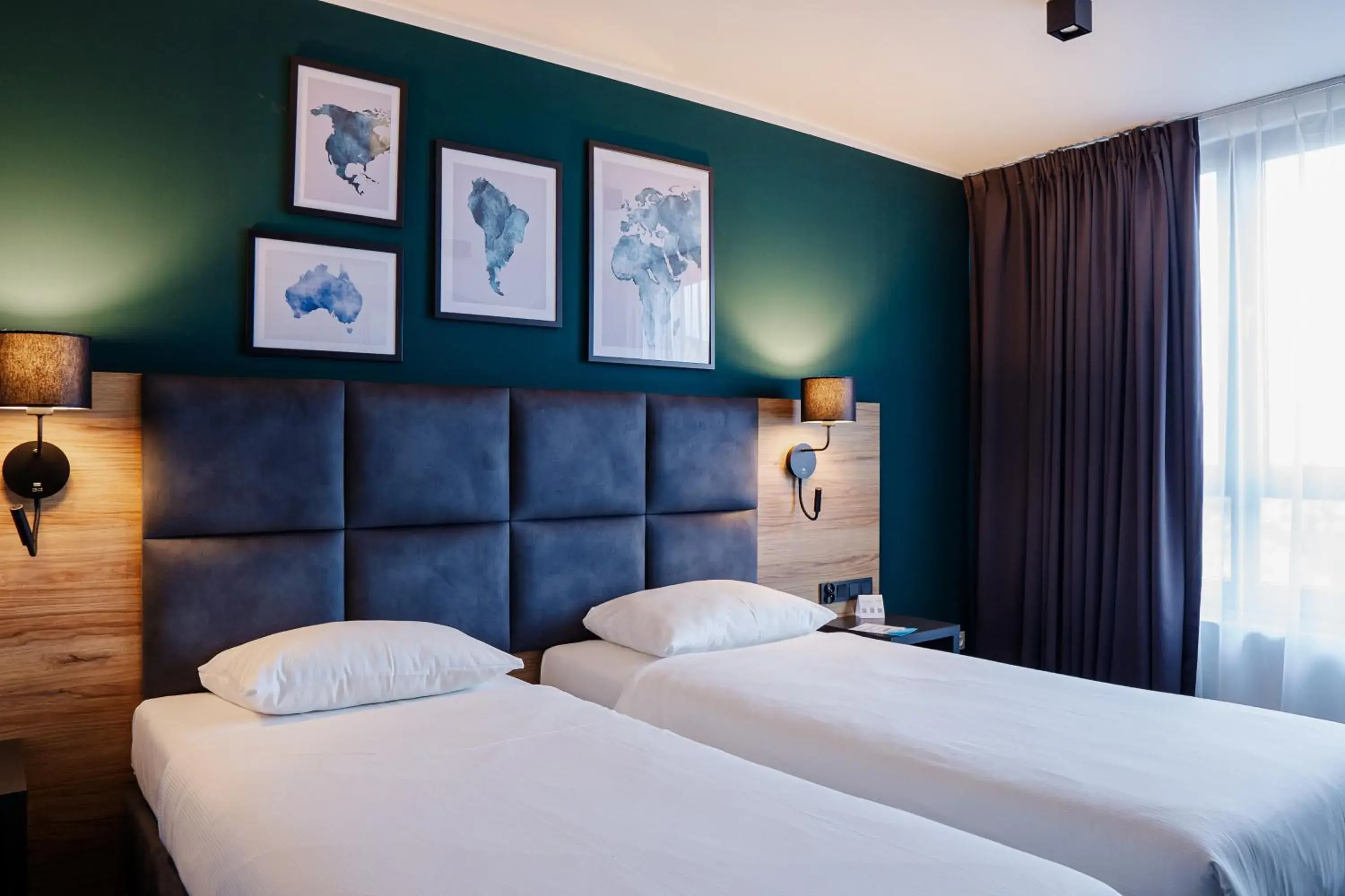 Bed in Hotel Kyriad Stargard Bed in Hotel Kyriad Stargard