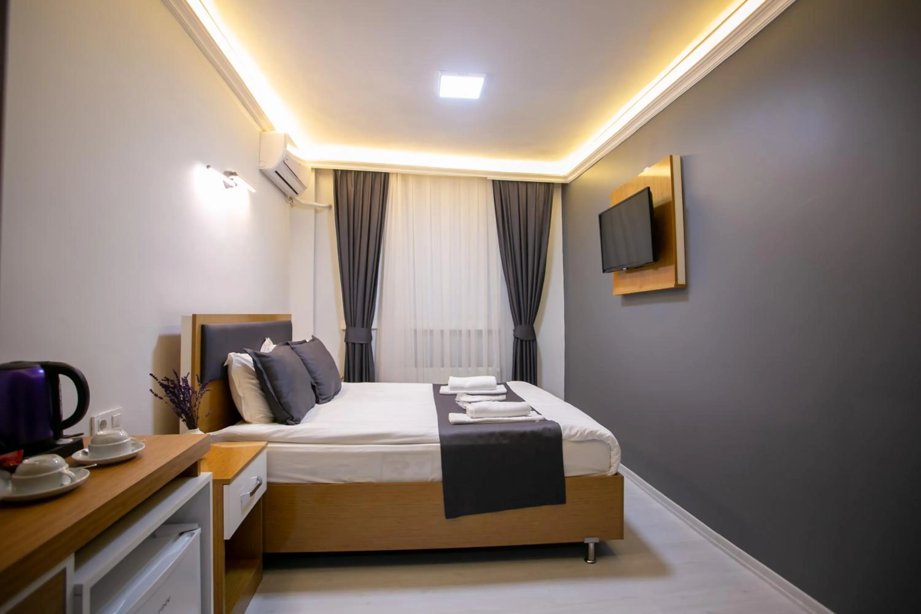 Bed in BLAU GRÜN İSTANBUL OTEL