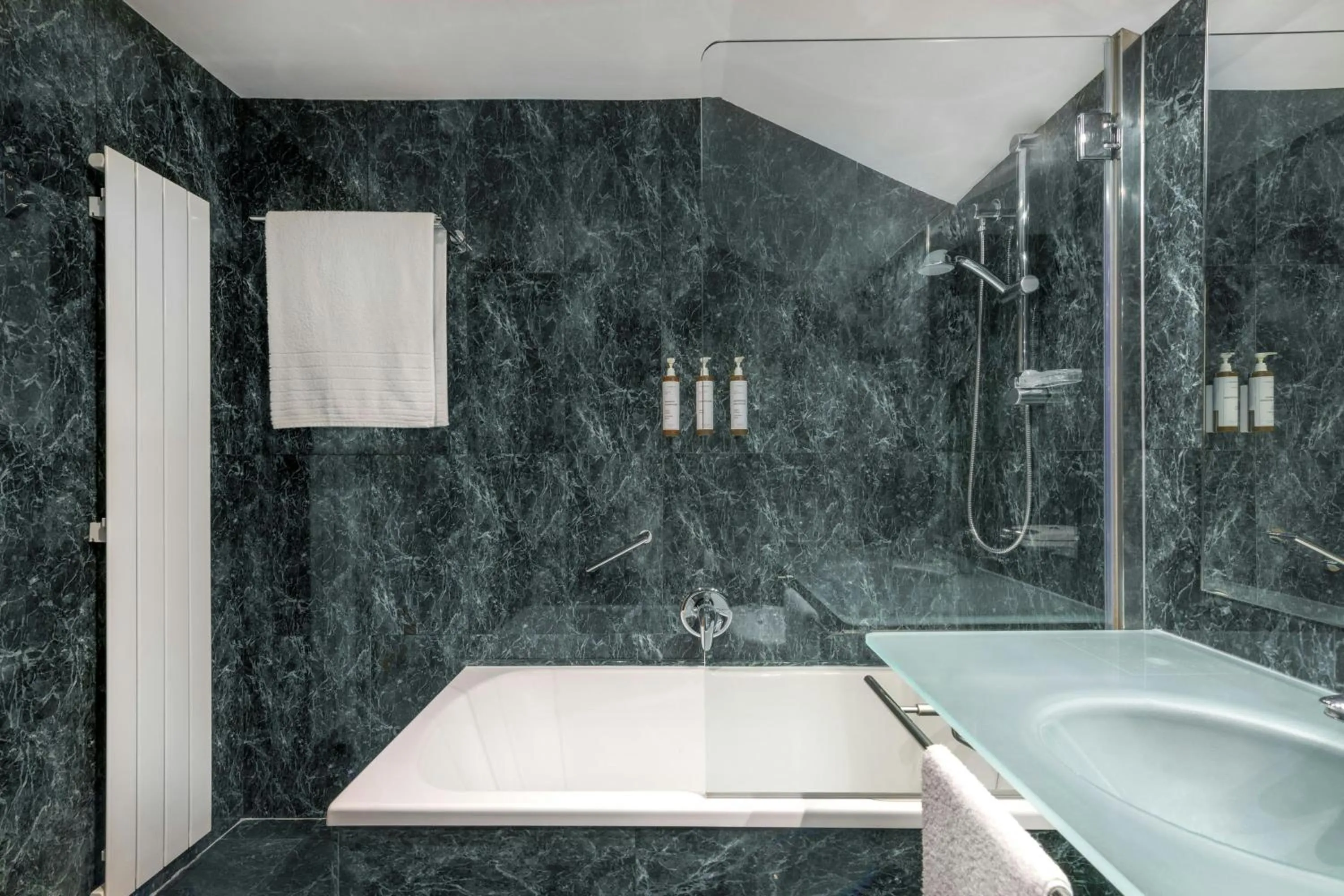 Bathroom in AC Hotel Palencia by Marriott