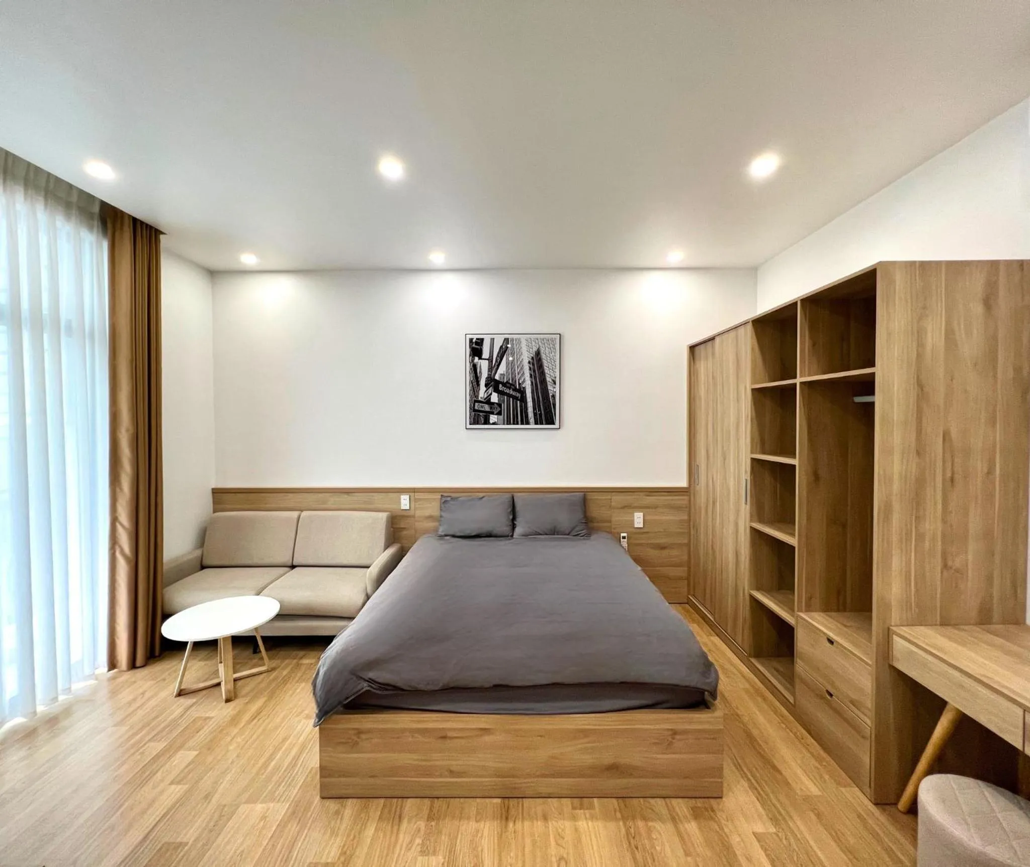 Bed in Merci Vinhomes Marina Hai Phong