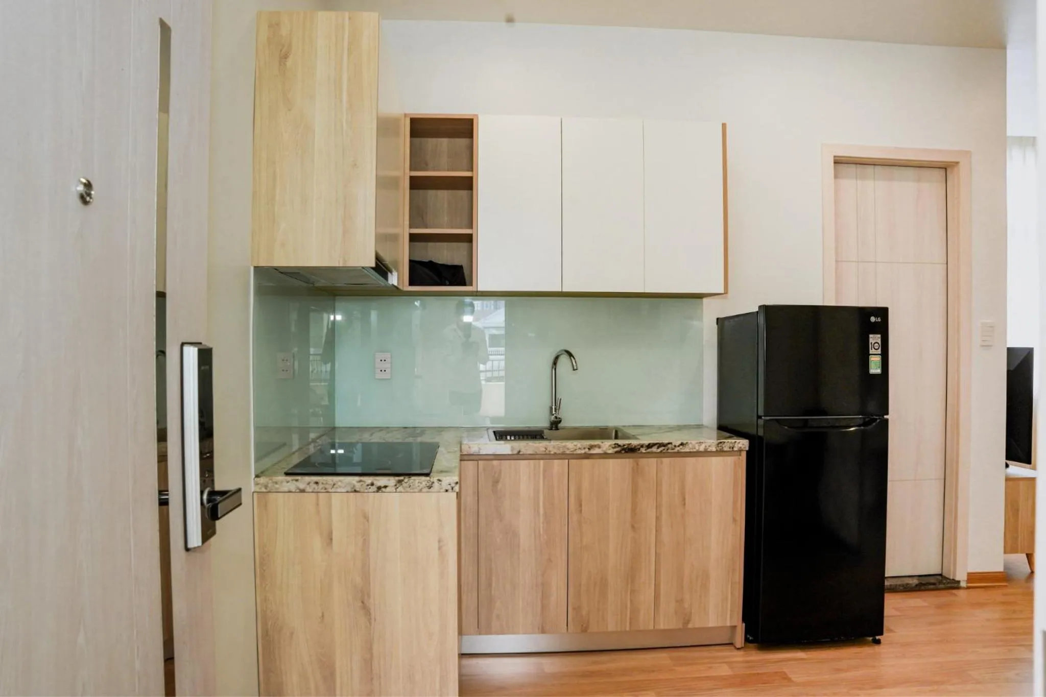 kitchen in Merci Vinhomes Marina Hai Phong