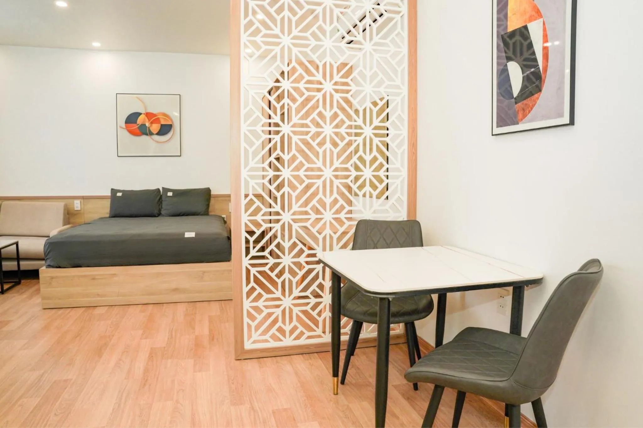 Seating area in Merci Vinhomes Marina Hai Phong