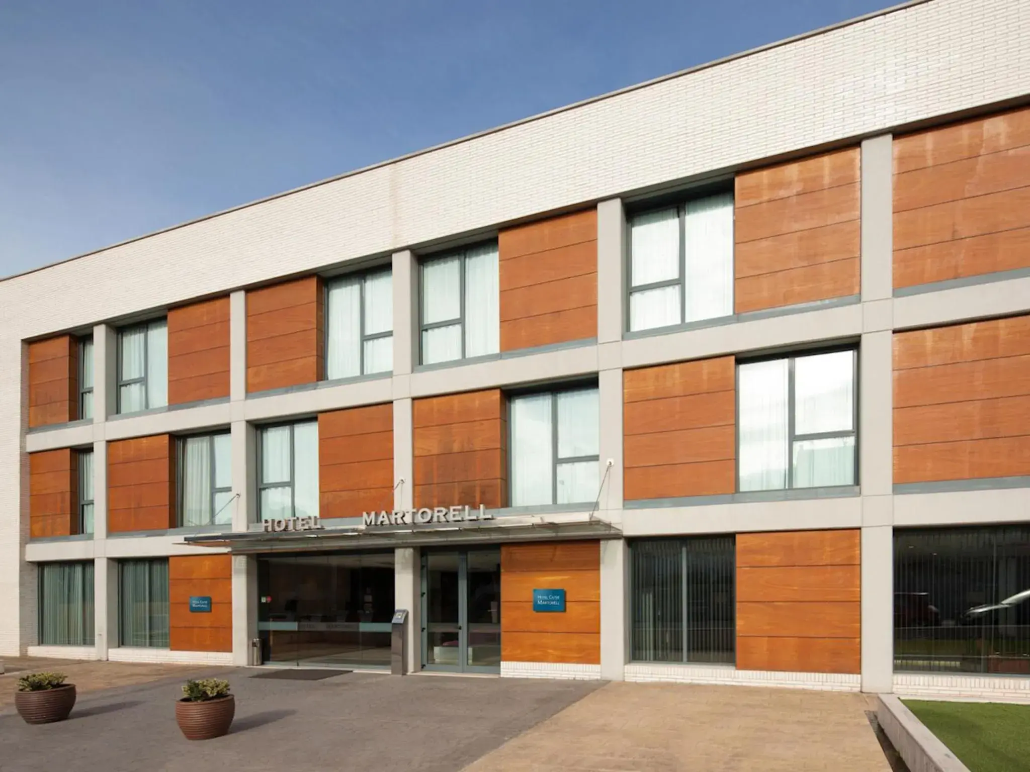 Facade/entrance in Hotel Ciutat Martorell Facade/entrance in Hotel Ciutat Martorell