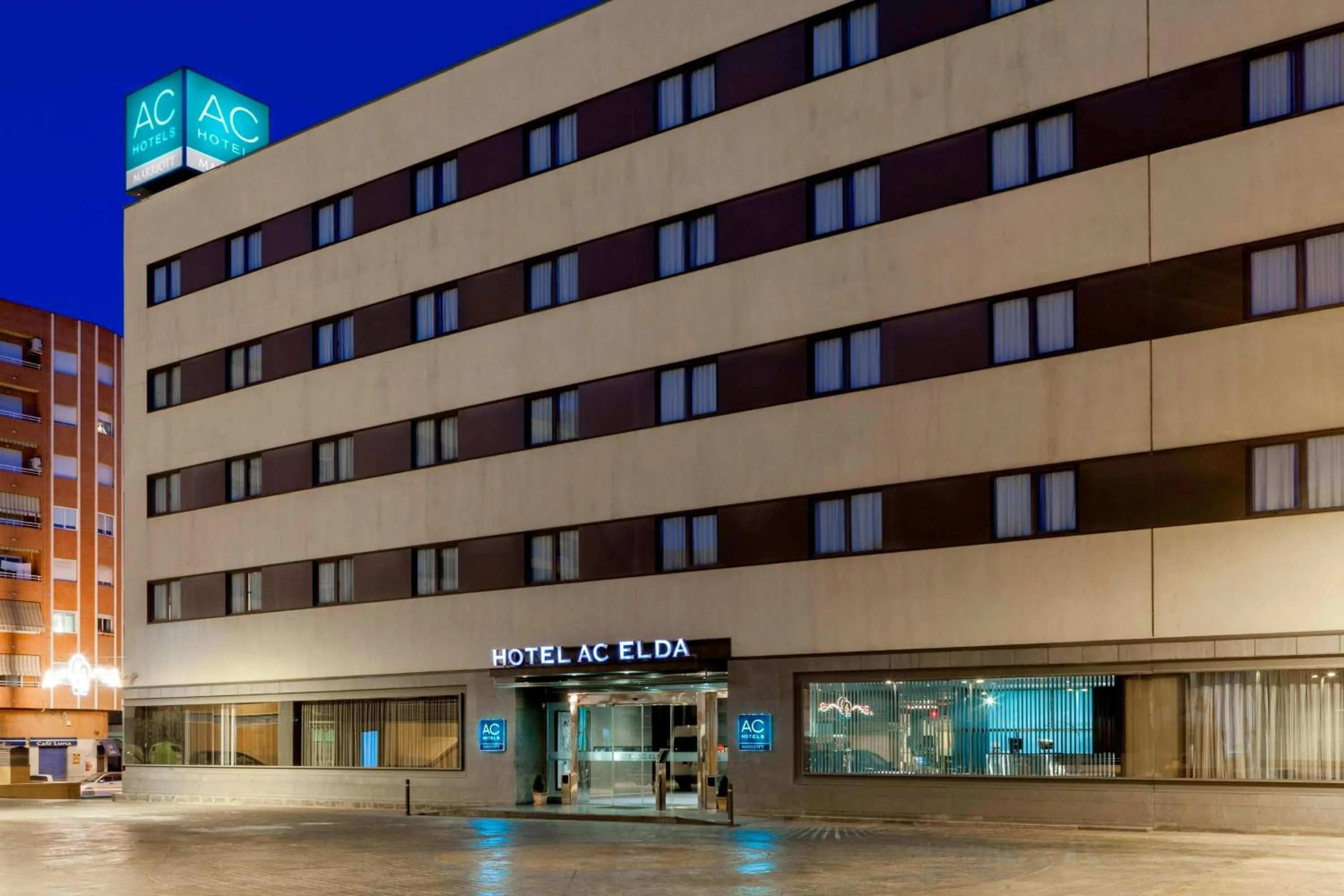 Property building in AC Hotel Elda by Marriott