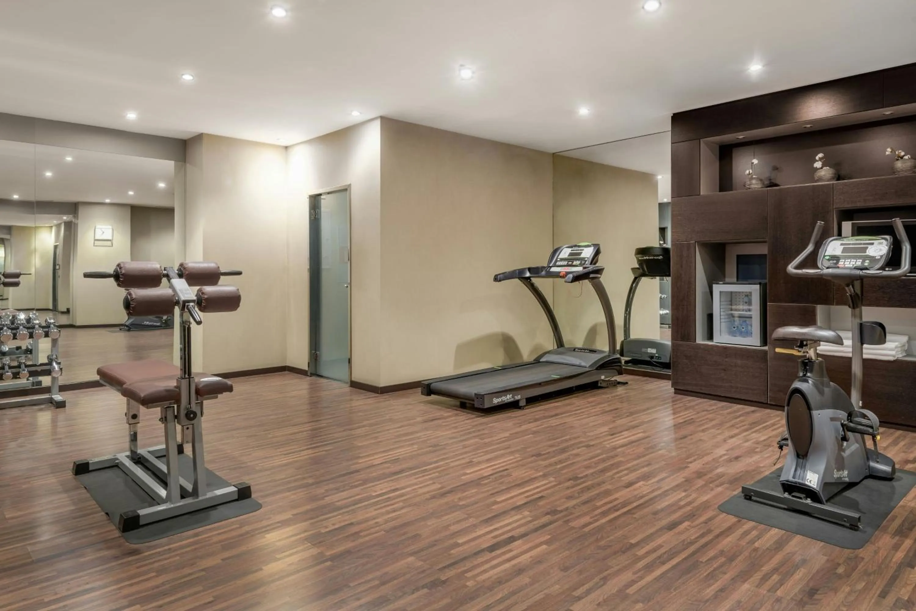 Fitness centre/facilities in AC Hotel Elda by Marriott
