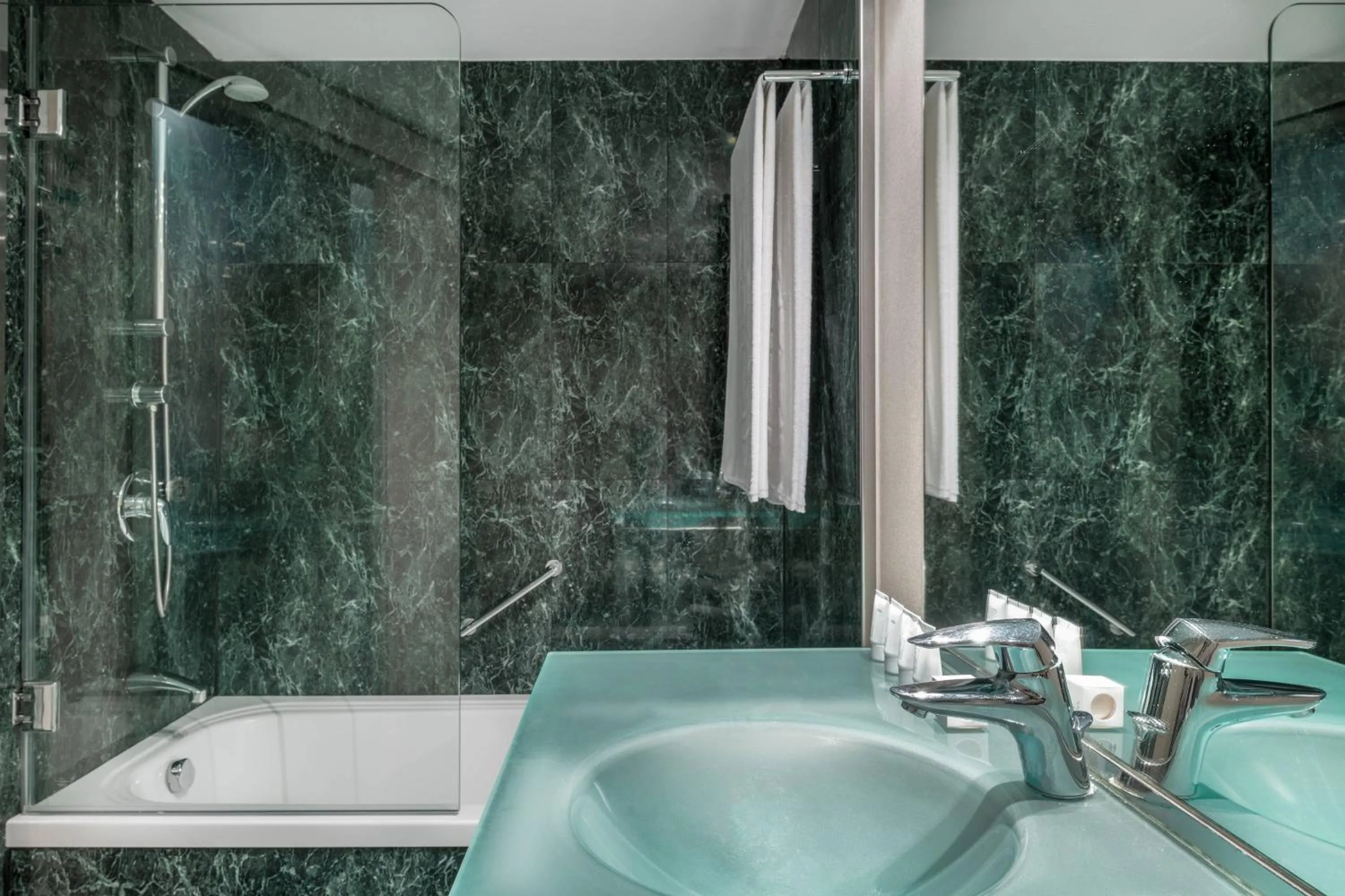 Bathroom in AC Hotel Elda by Marriott