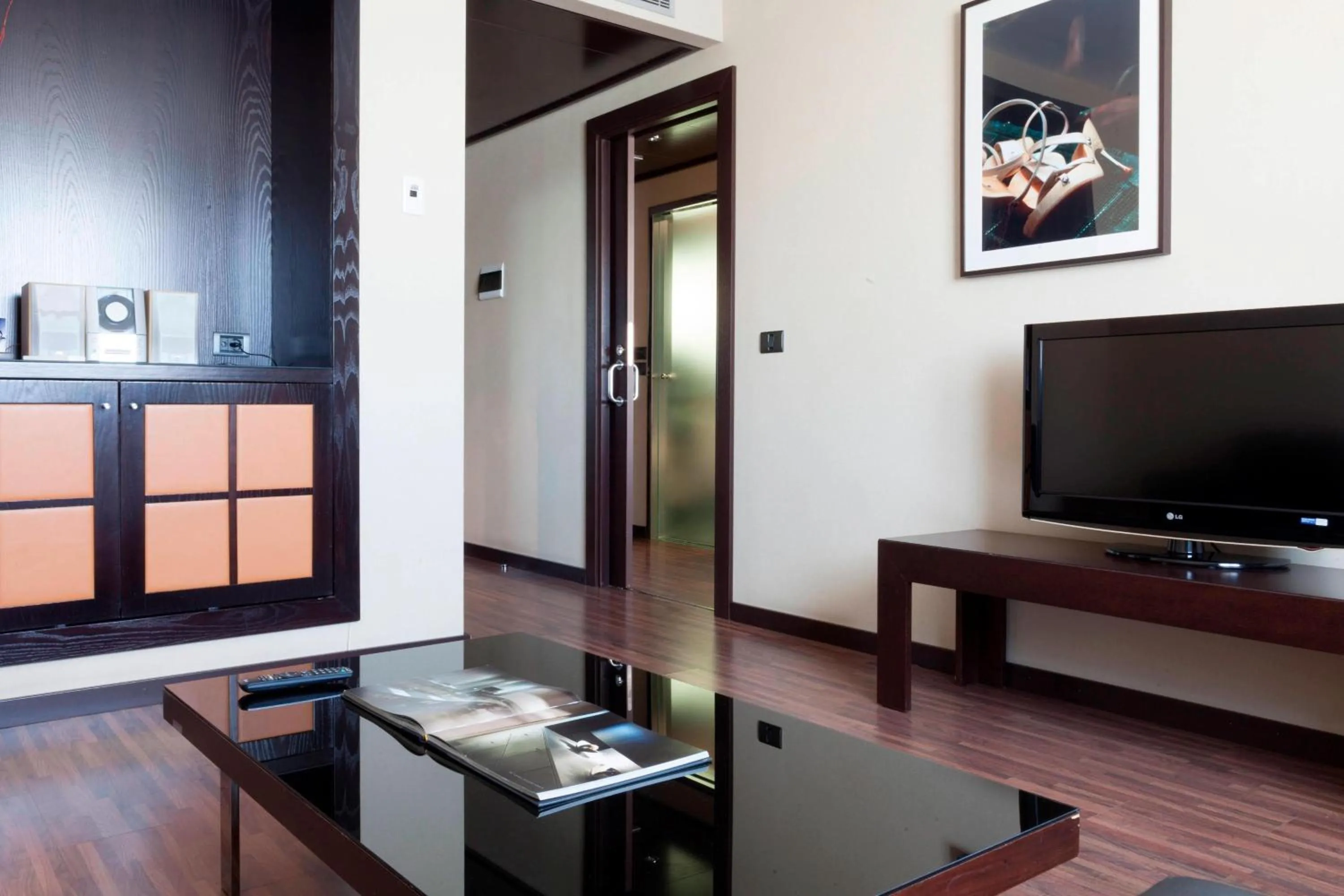 Living room in AC Hotel Elda by Marriott