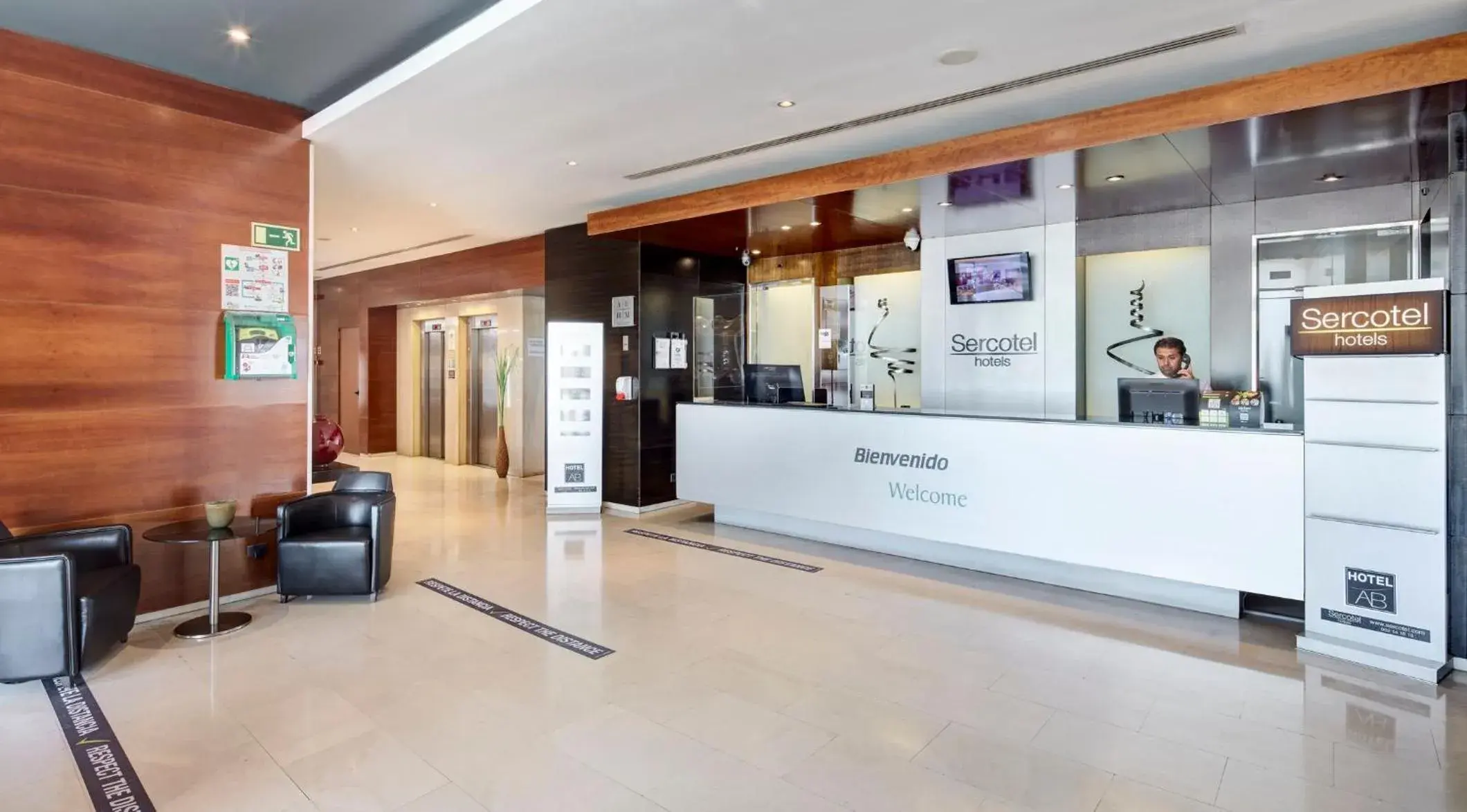 Lobby or reception in Sercotel AB Rivas Lobby or reception in Sercotel AB Rivas