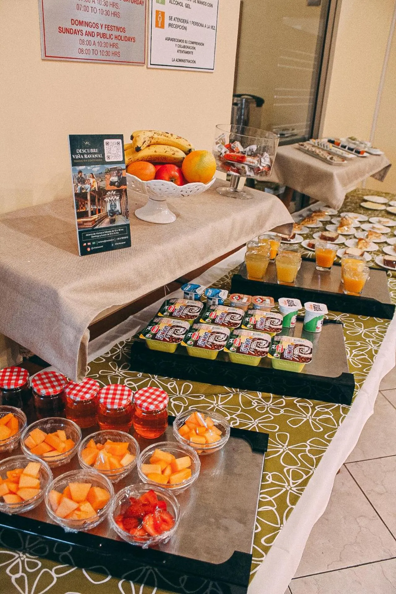 Breakfast in Hotel Ontiveros