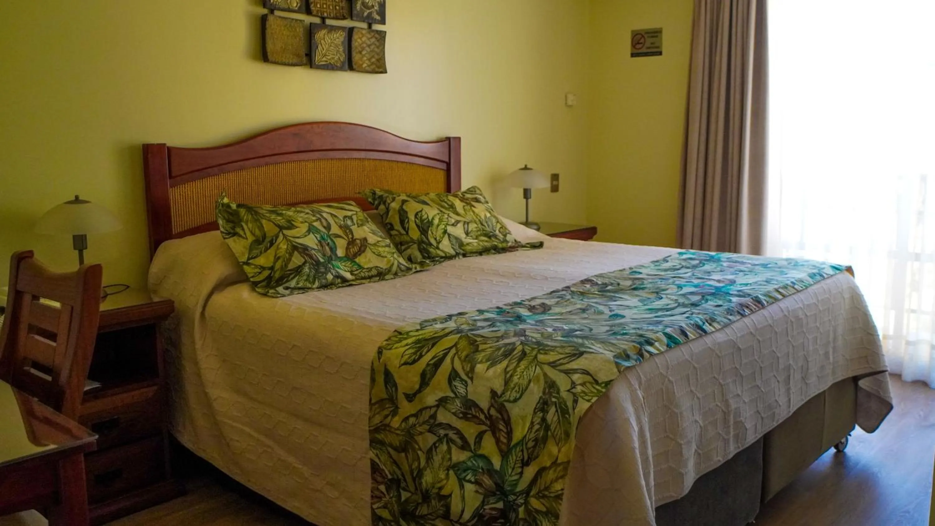 Decorative detail, Bed in Hotel Ontiveros