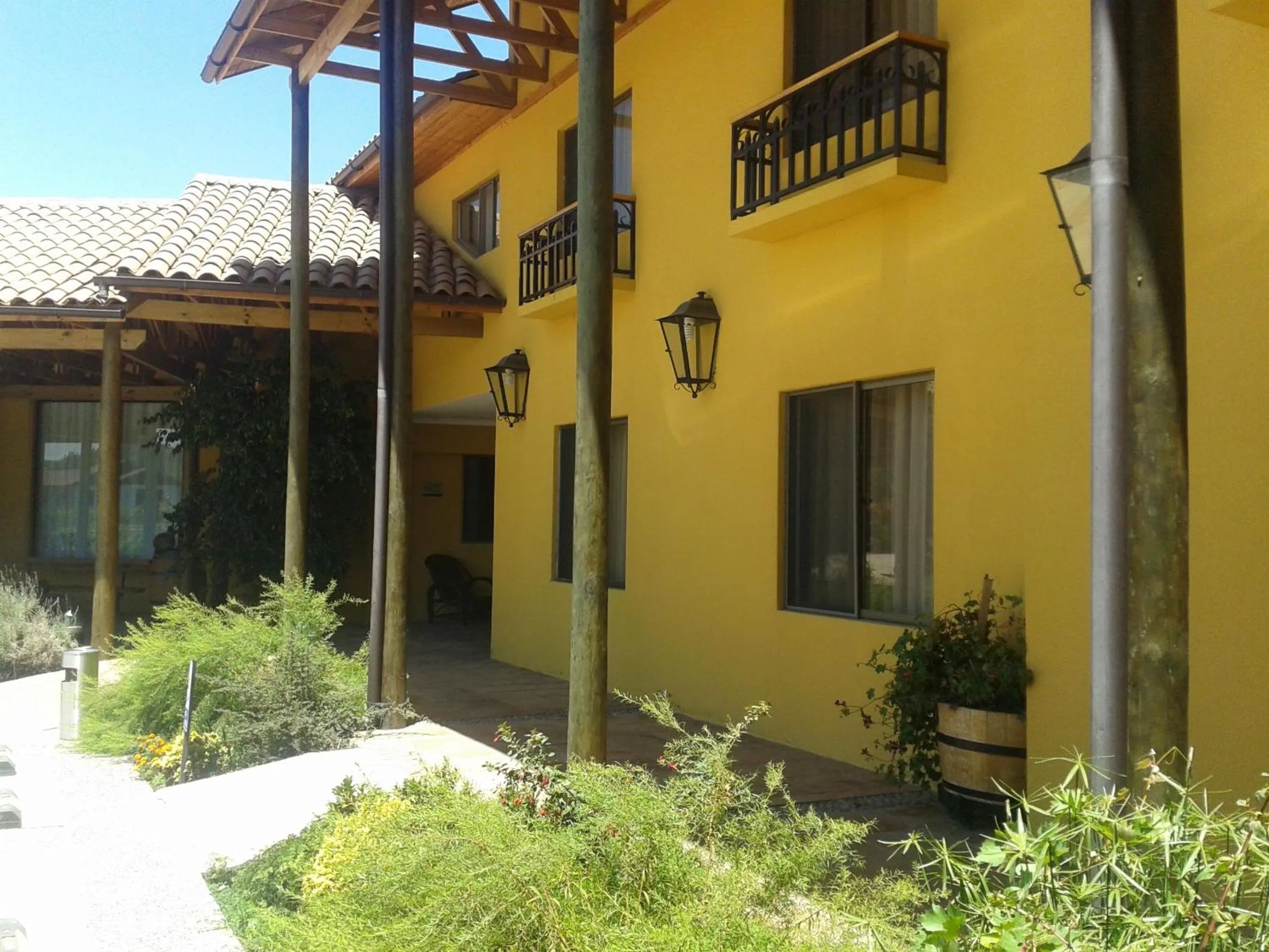 Facade/entrance in Hotel Ontiveros