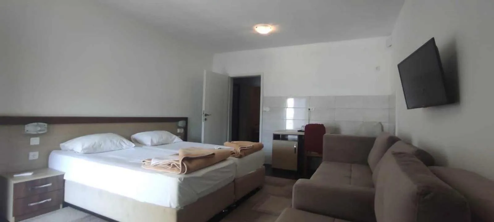 Bed in Hotel Villa Matic