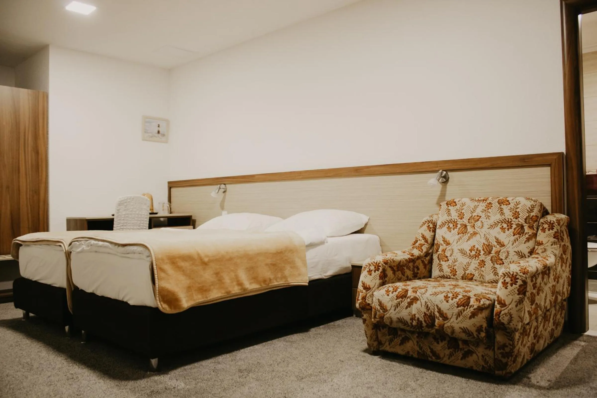 Bed in Hotel Villa Matic