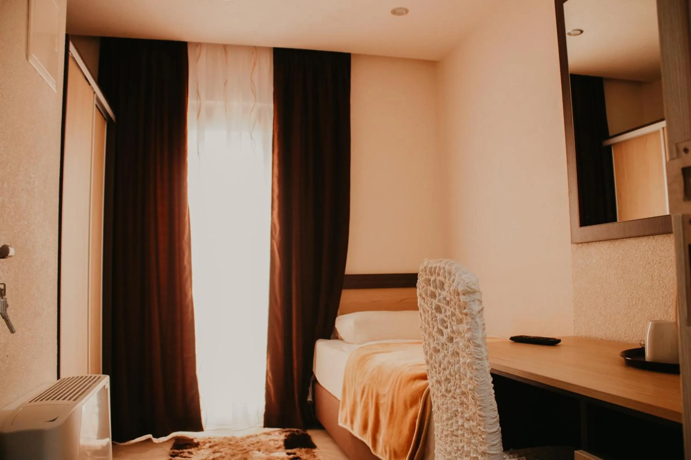 Bed in Hotel Villa Matic