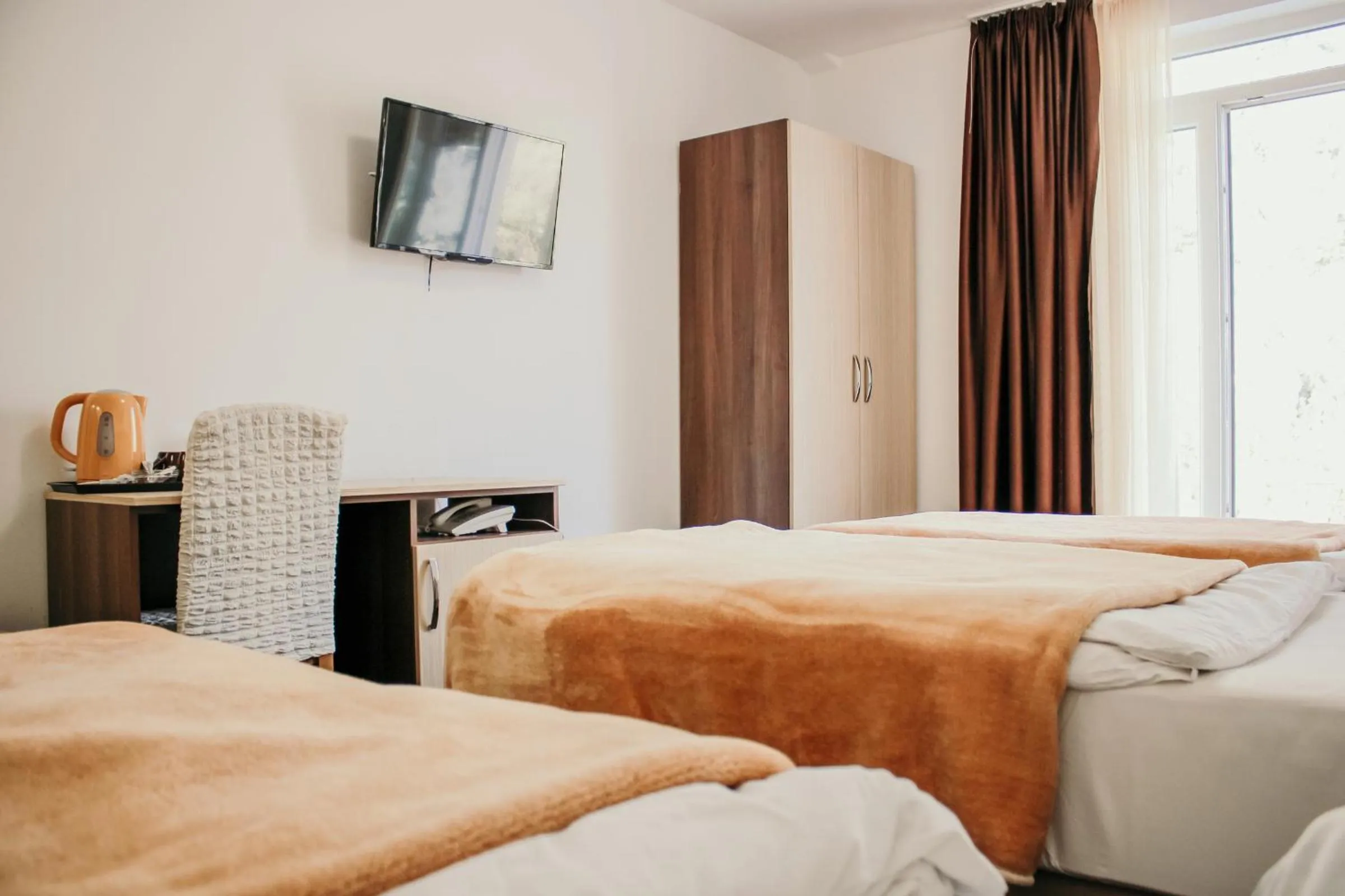 Bed in Hotel Villa Matic