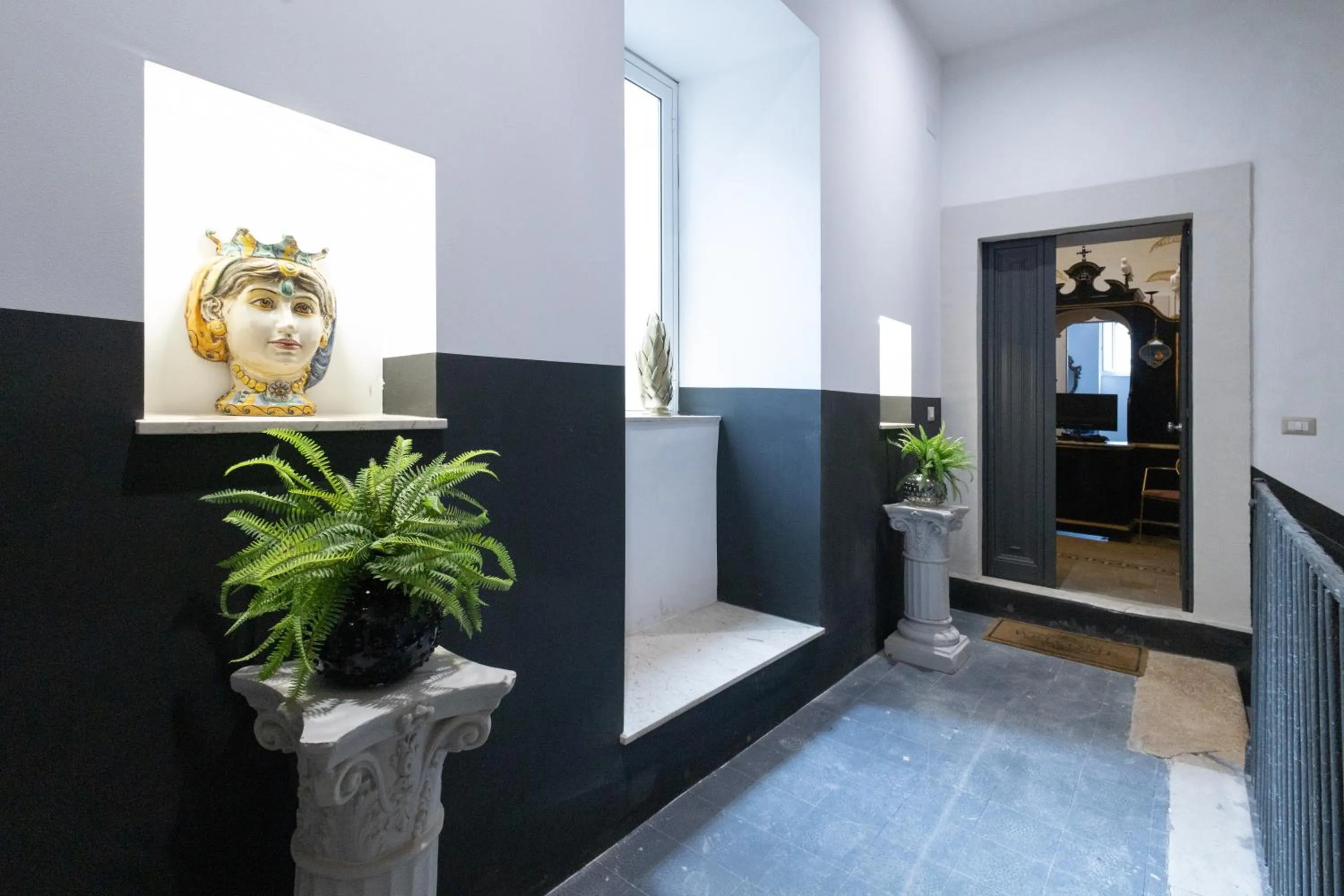 Facade/entrance in Il Moresco Catania