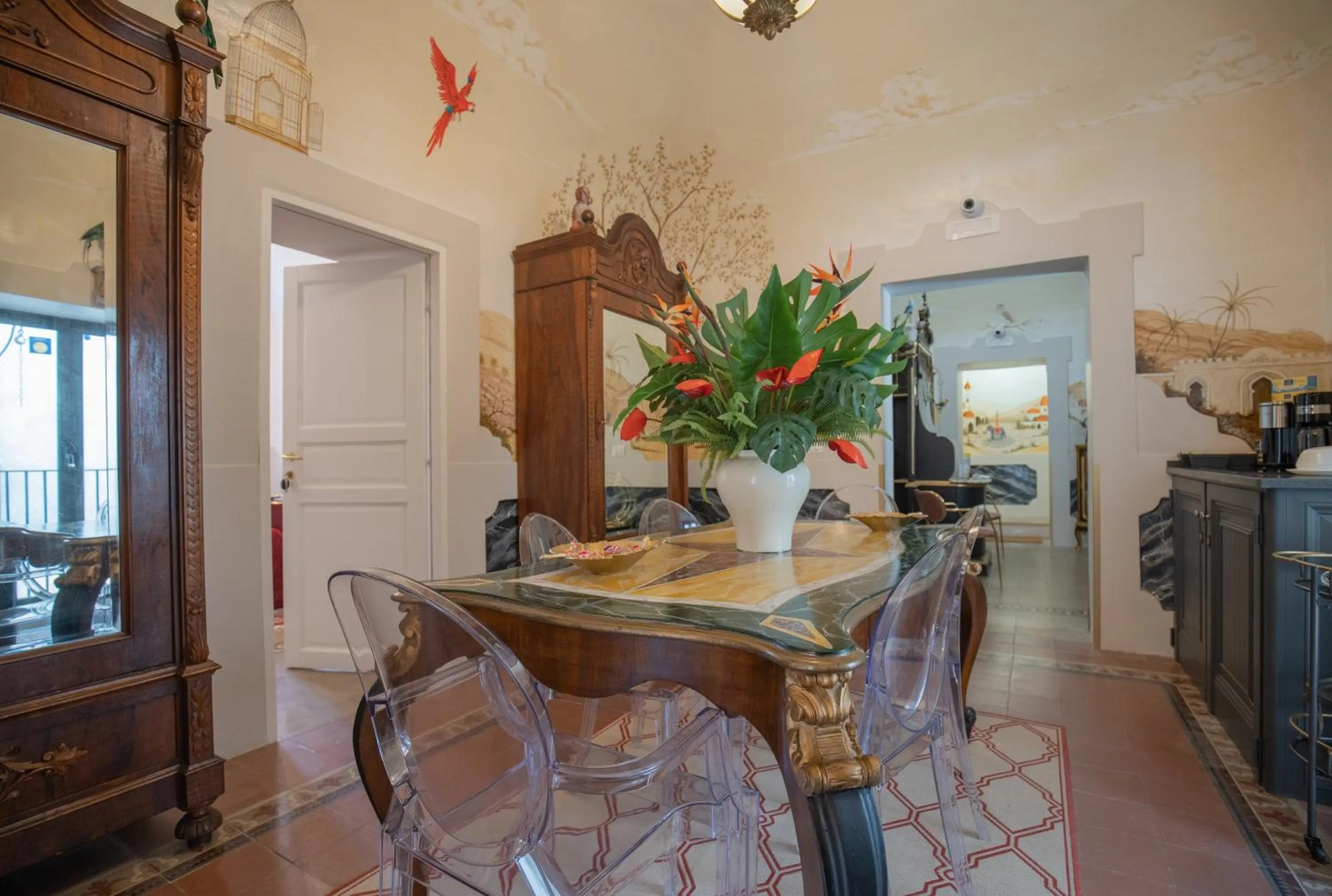 Dining area in Il Moresco Catania
