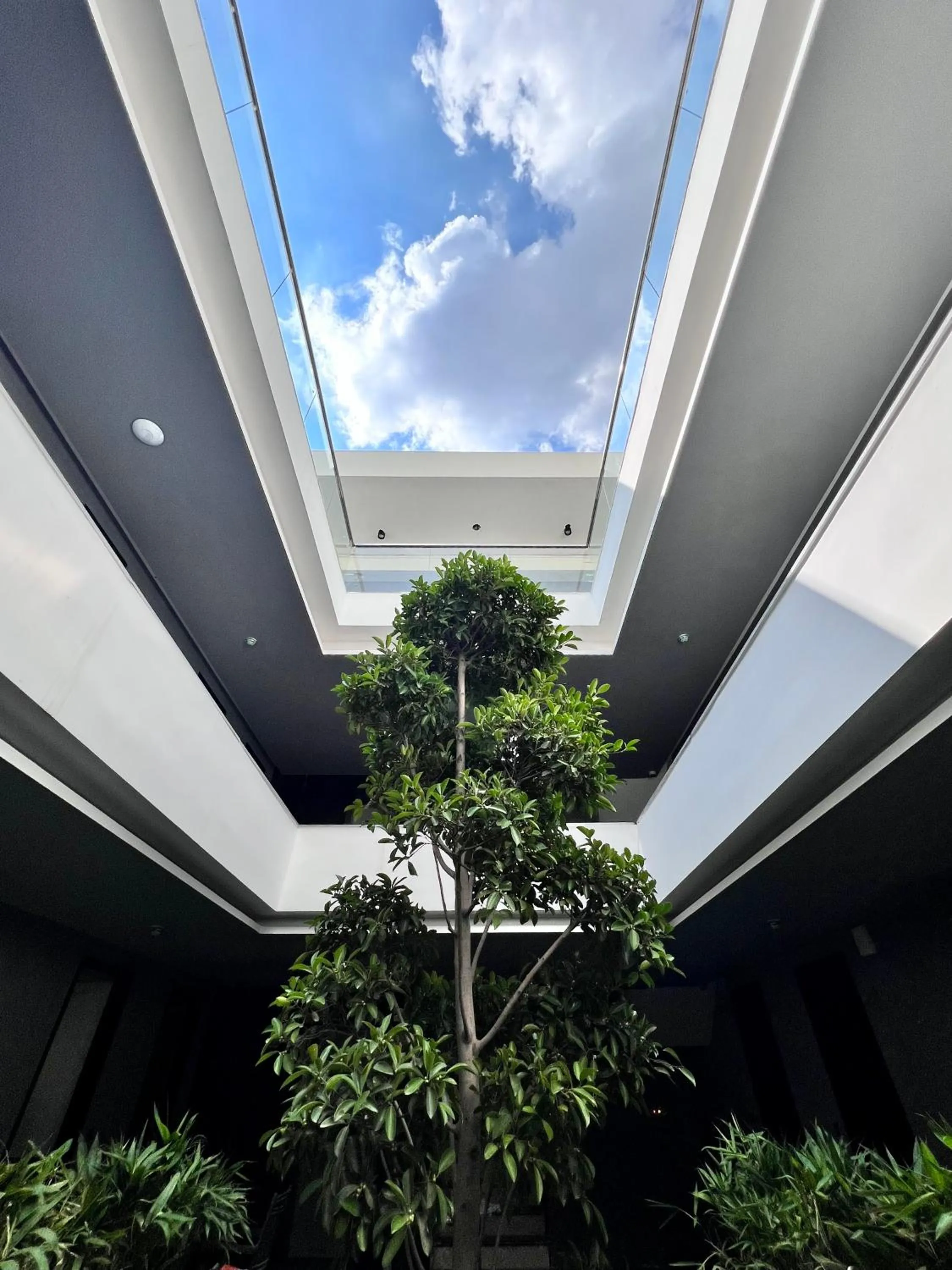 Inner courtyard view in The Aldott Cyber City