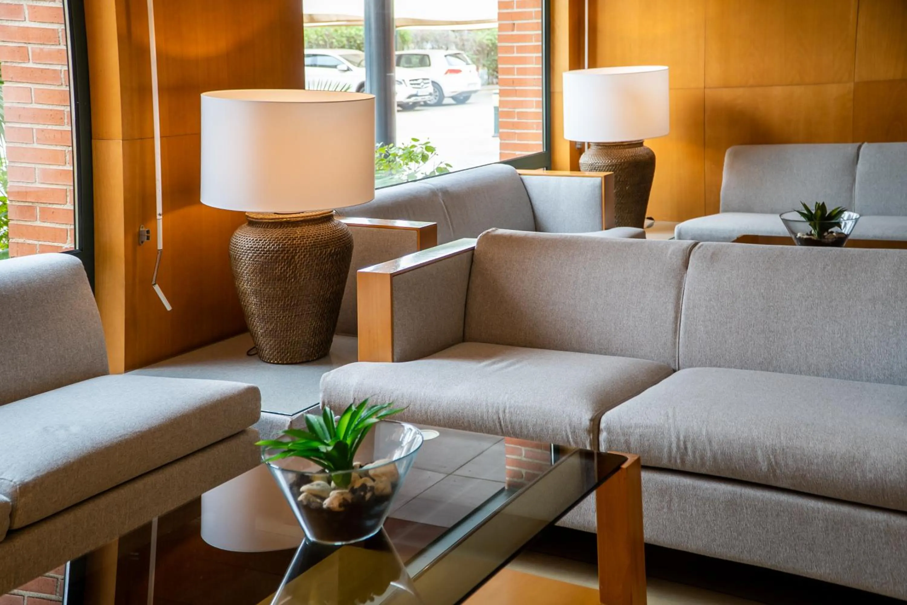 Lobby or reception in Posadas de España Malaga