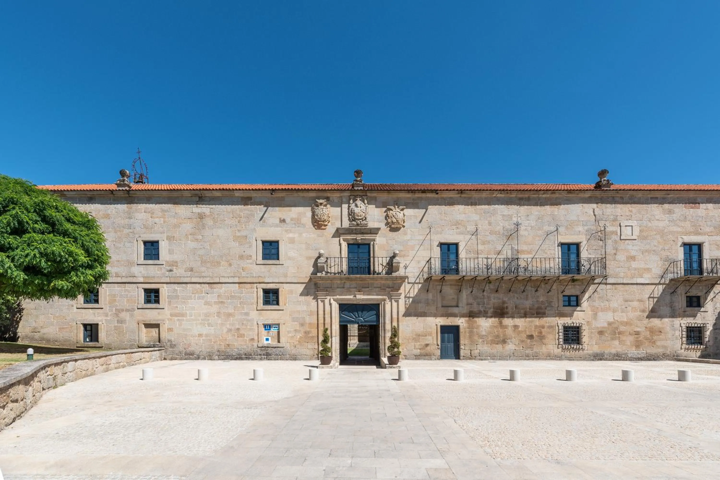 Patio in Eurostars Monumento Monasterio de San Clodio Hotel