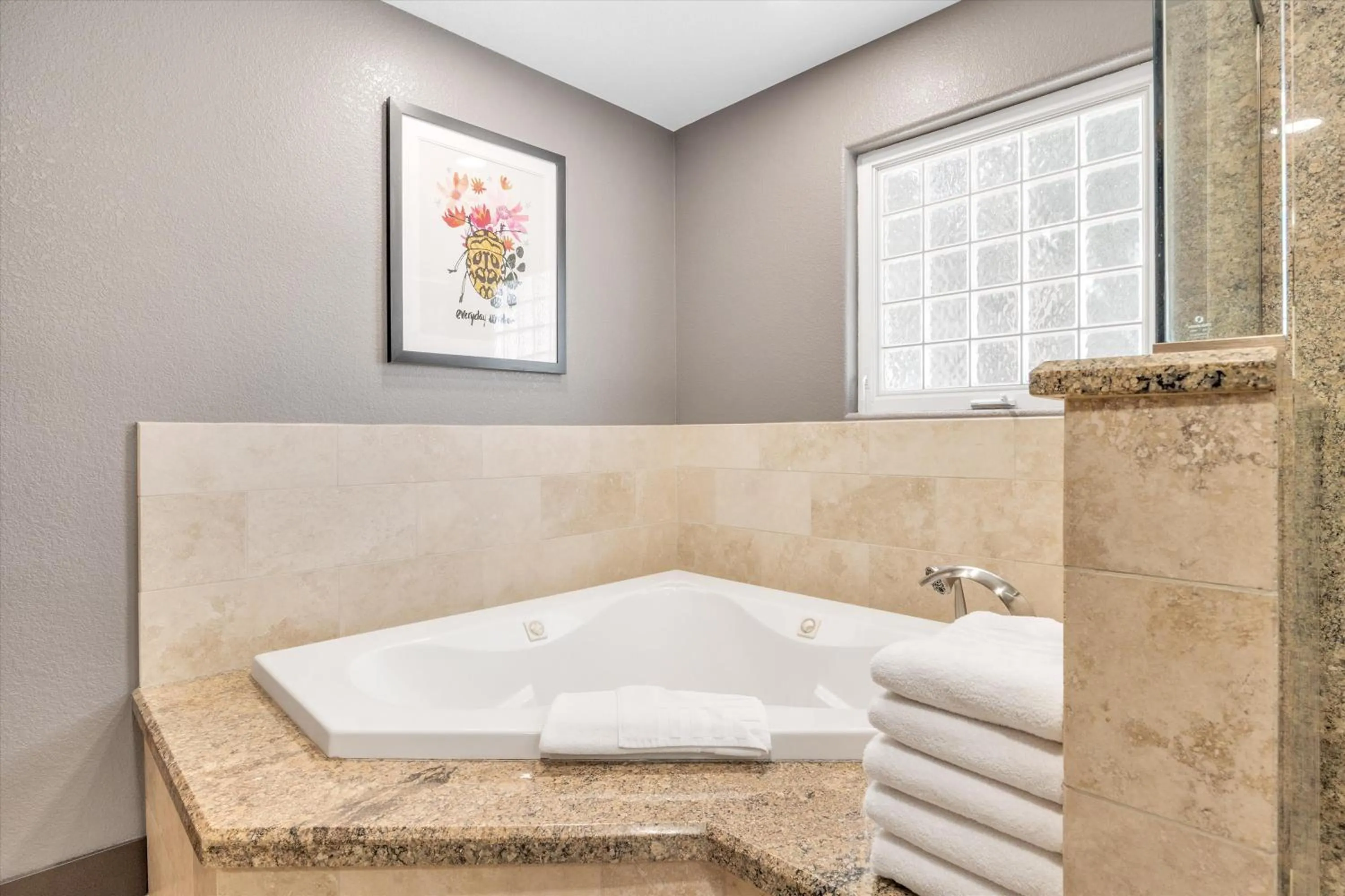 Bathroom in Luxury villa with pool and spa