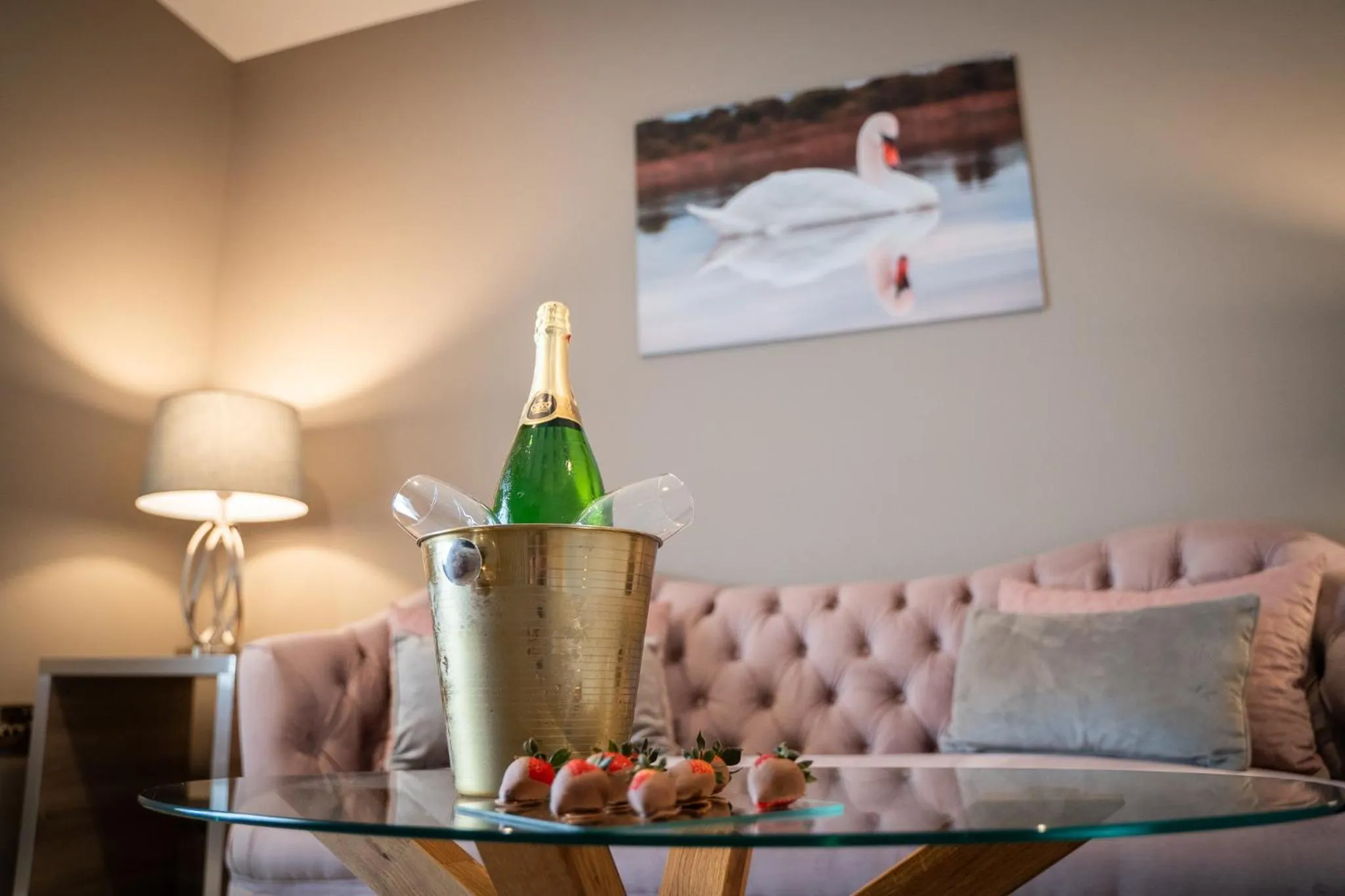 Living room in Castle Varagh Hotel & Bar