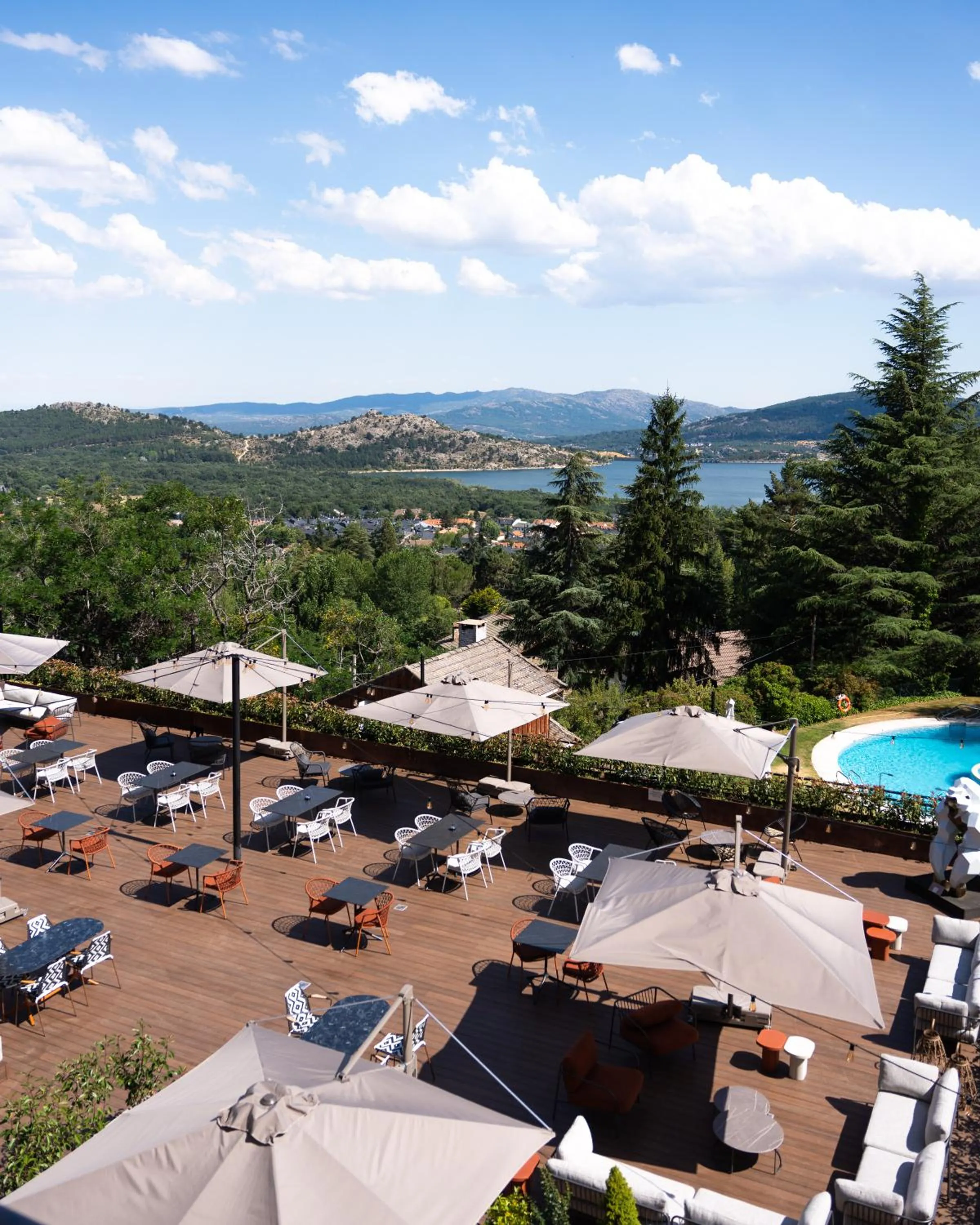 Balcony/Terrace in Hotel Hita "Nature Experience" for all