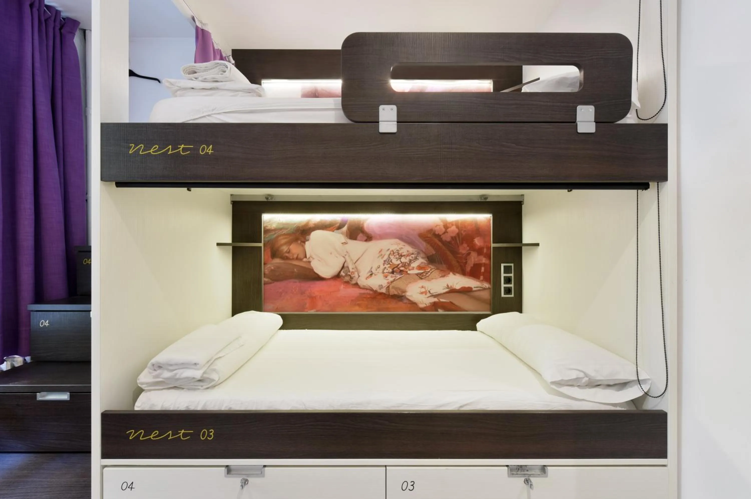 bunk bed, Bed in Free Hostels Barcelona