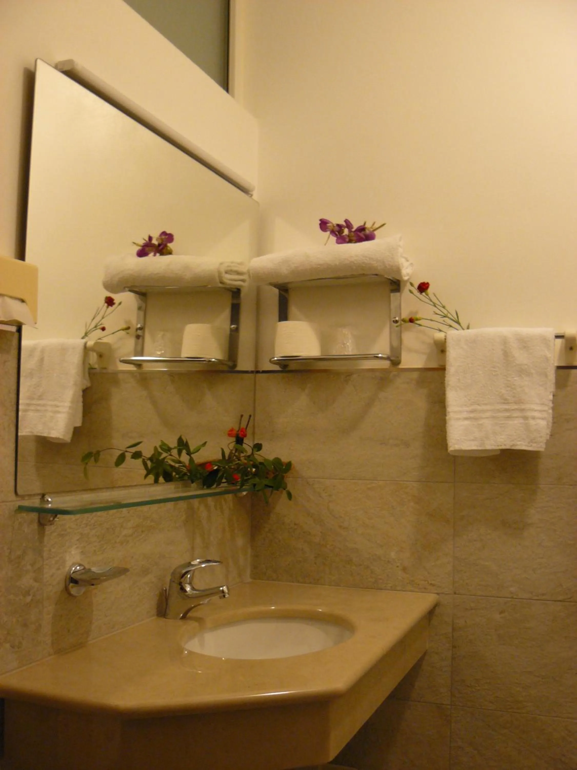 Bathroom in Hotel Baviera