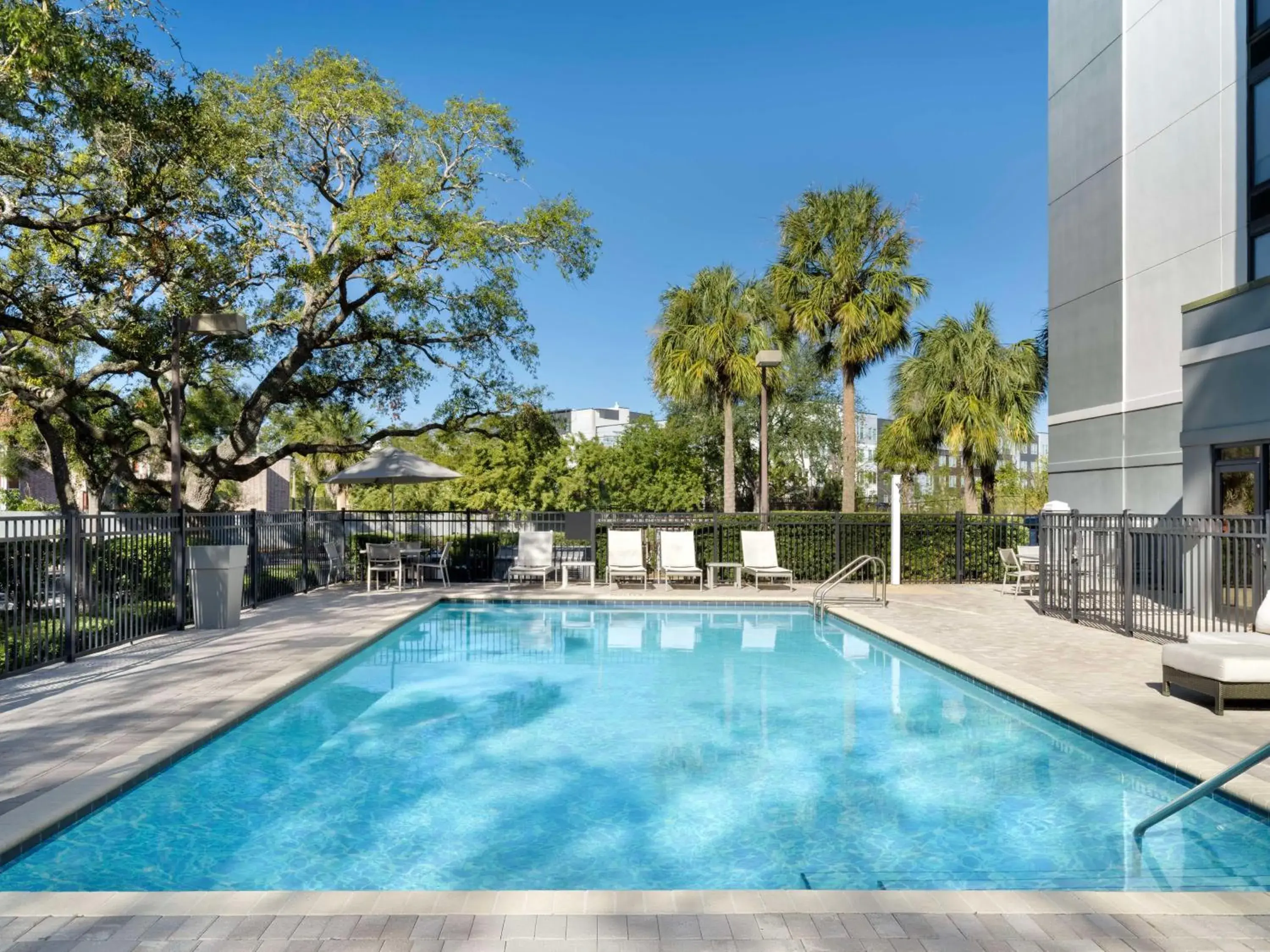 Swimming pool in Hyatt Place Tampa Busch Gardens Swimming pool in Hyatt Place Tampa Busch Gardens