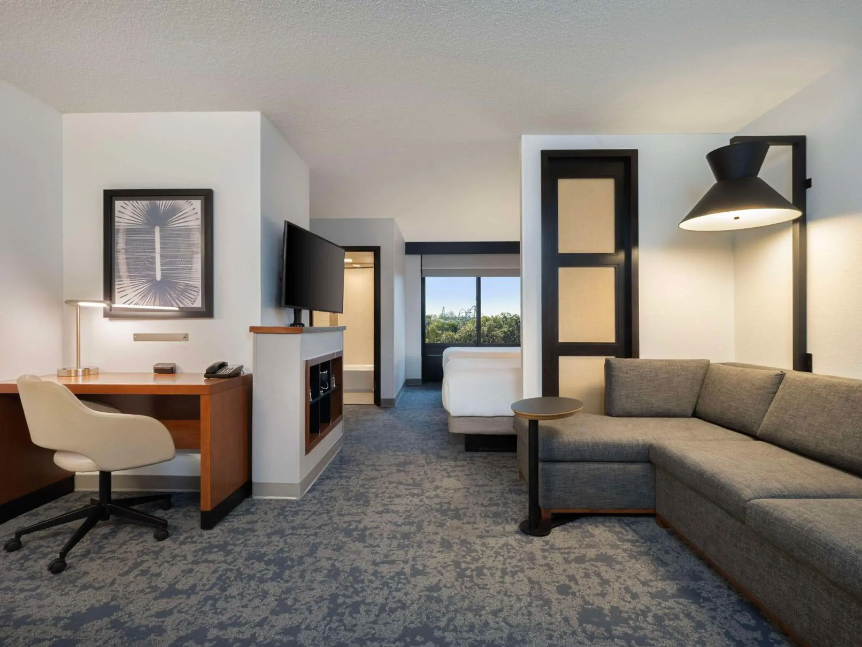 Photo of the whole room in Hyatt Place Tampa Busch Gardens Photo of the whole room in Hyatt Place Tampa Busch Gardens
