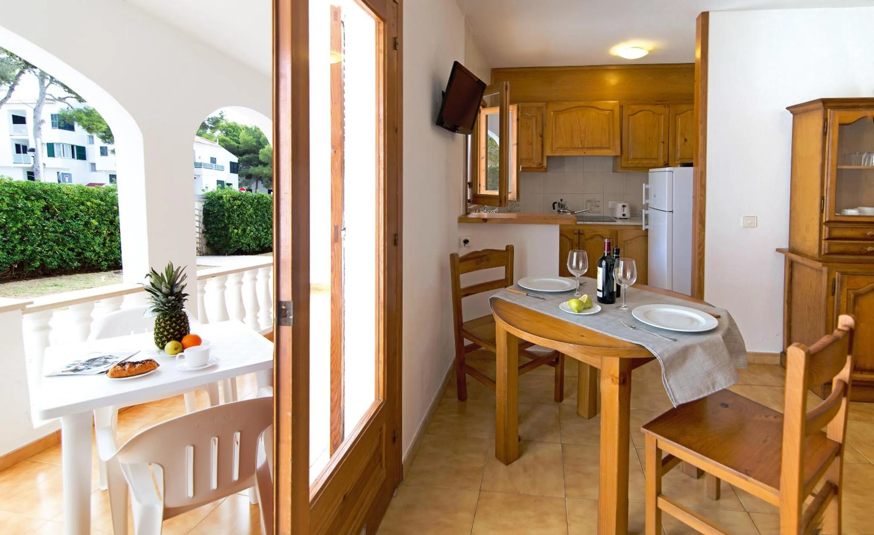 Living room in Apartamentos Mar Blanca