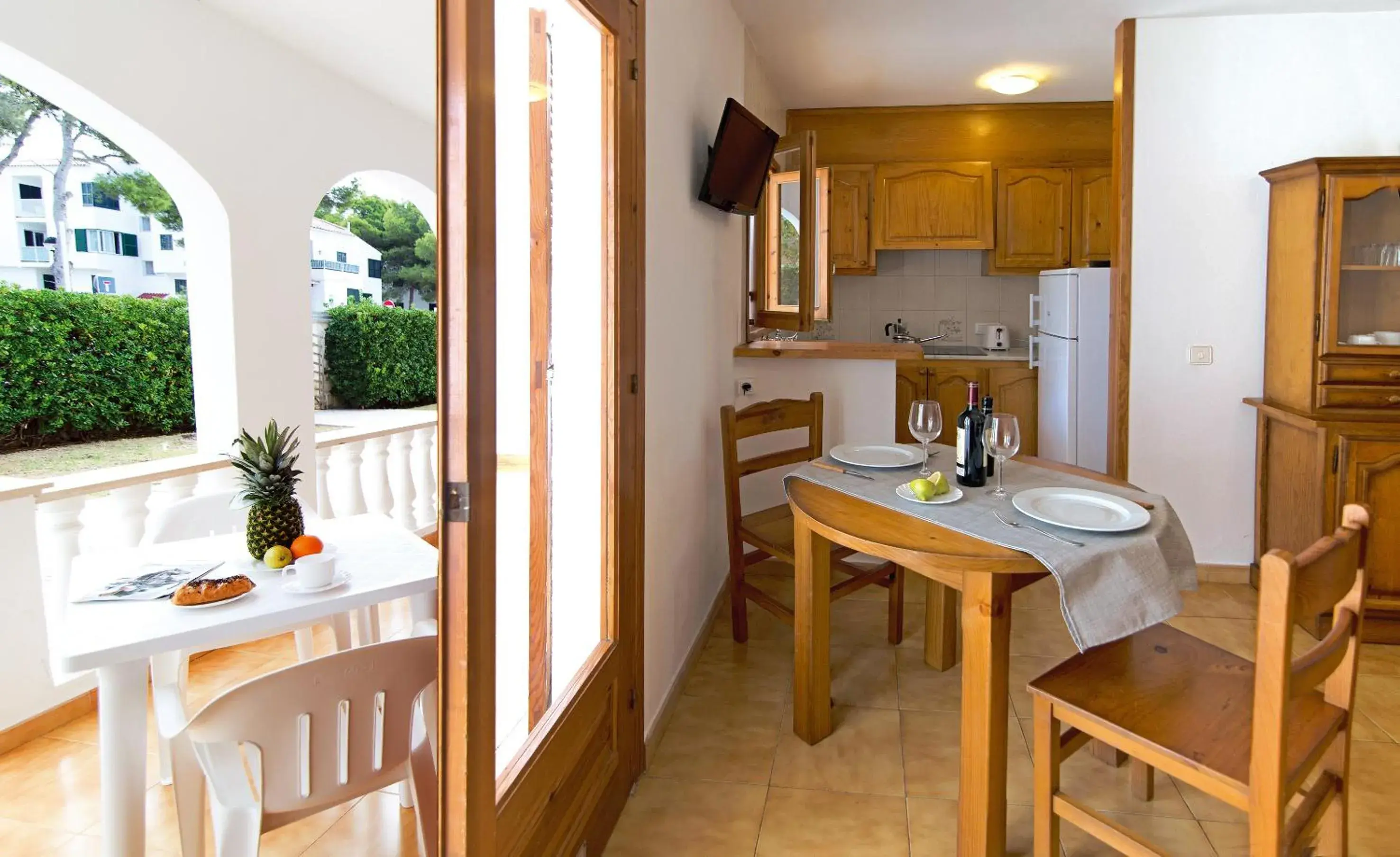 Living room in Apartamentos Mar Blanca Living room in Apartamentos Mar Blanca