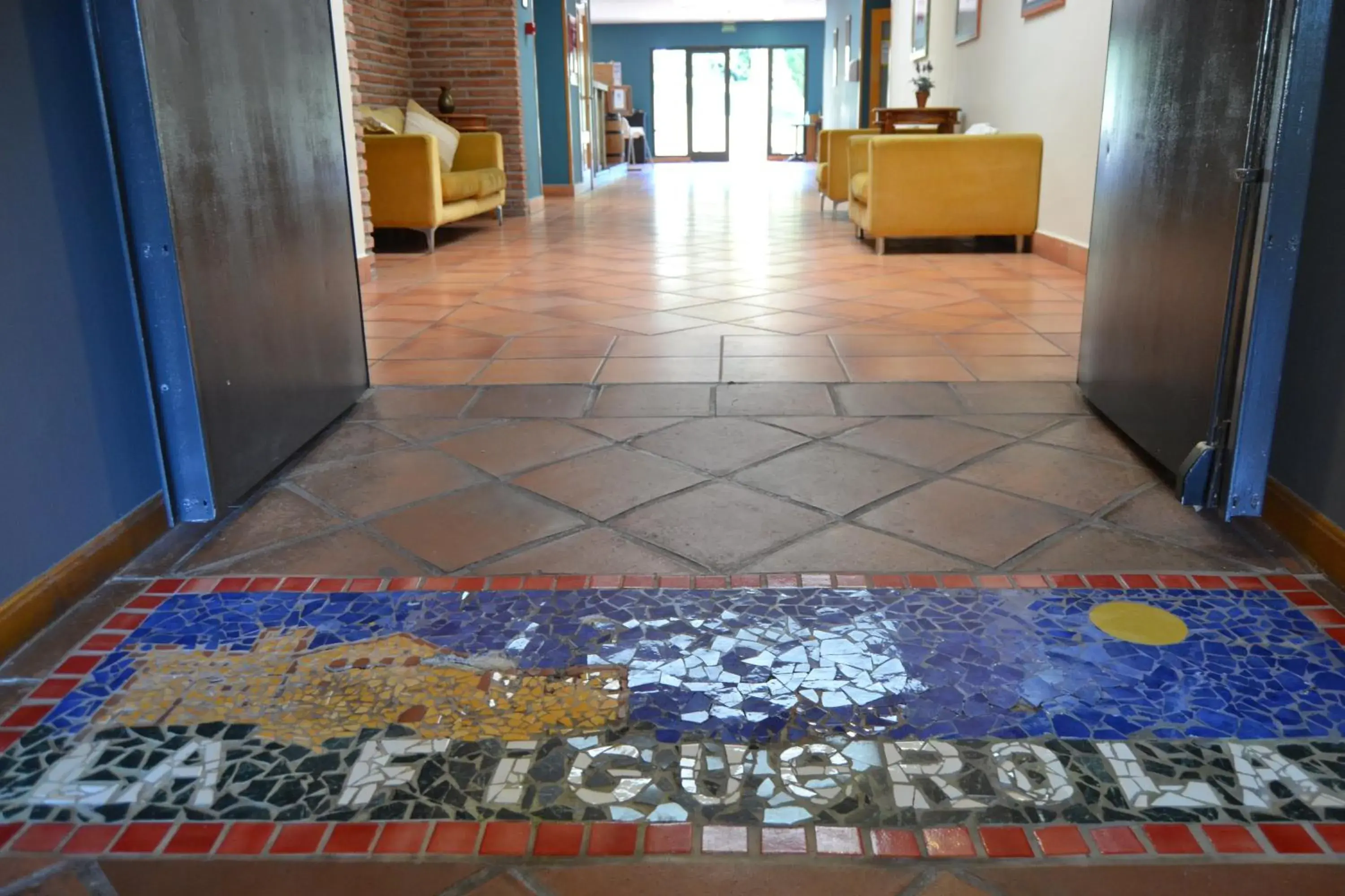 Lobby or reception in La Figuerola Hotel & Restaurant Lobby or reception in La Figuerola Hotel & Restaurant