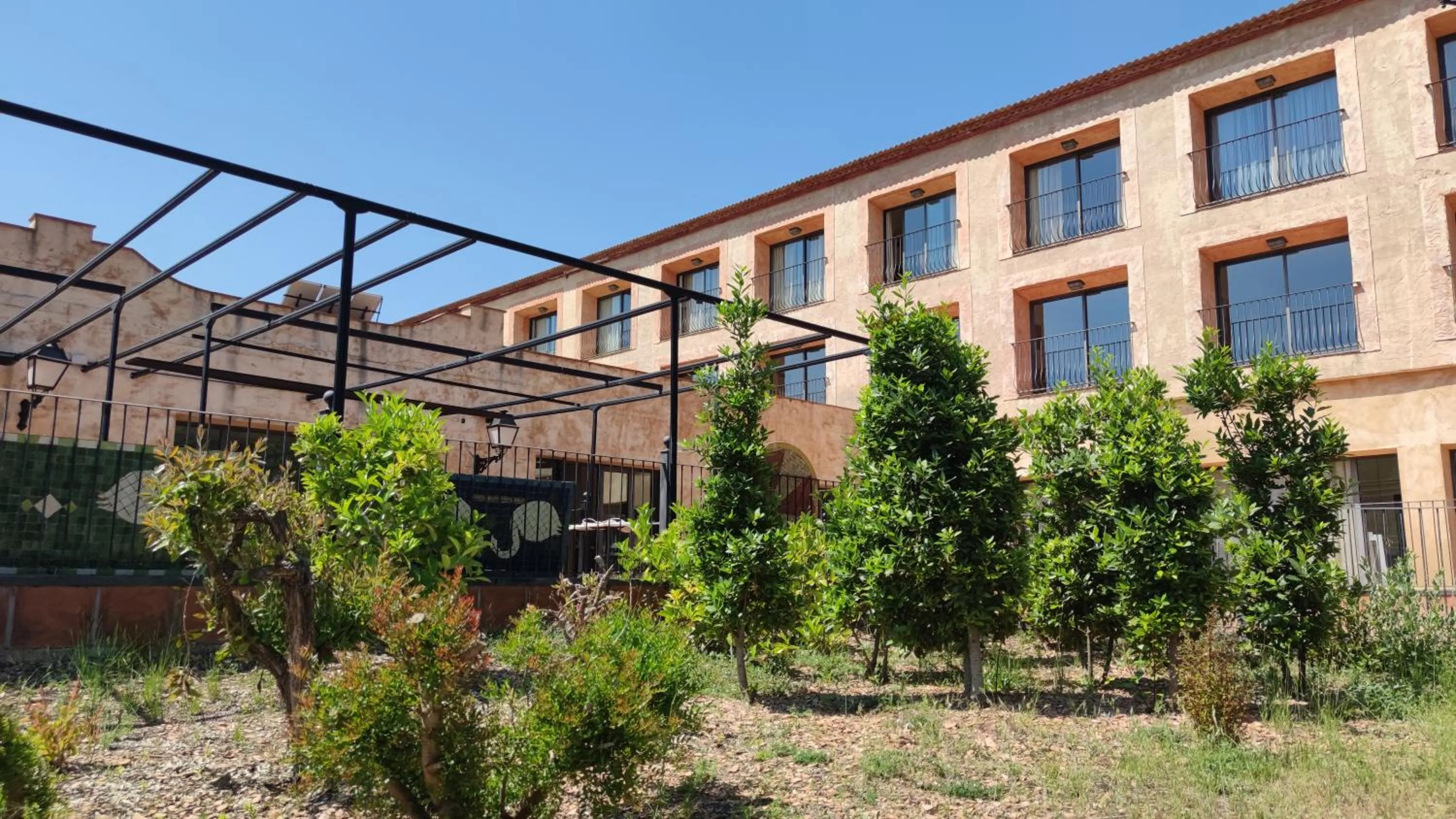 Property building in La Figuerola Hotel & Restaurant
