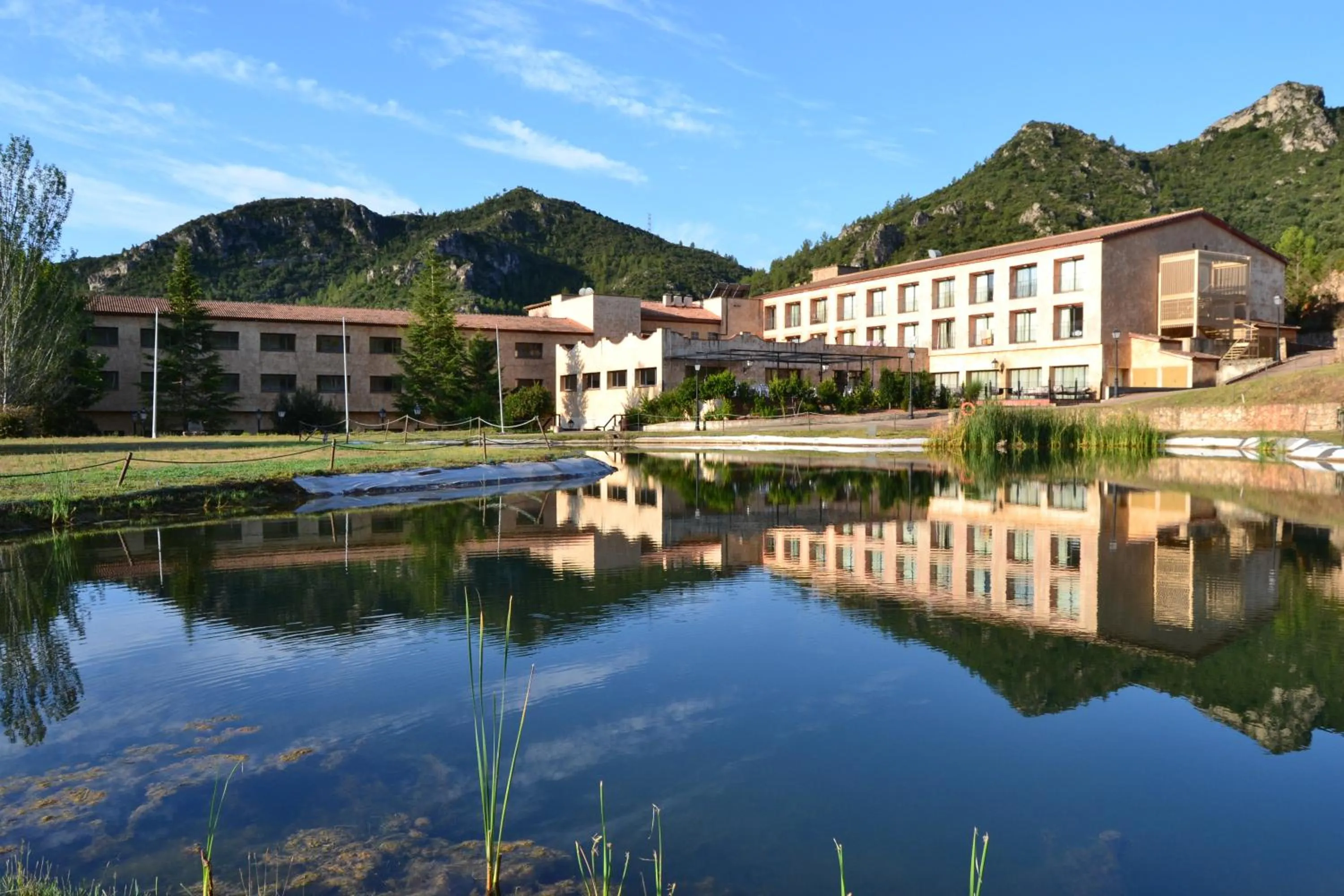 Property building in La Figuerola Hotel & Restaurant