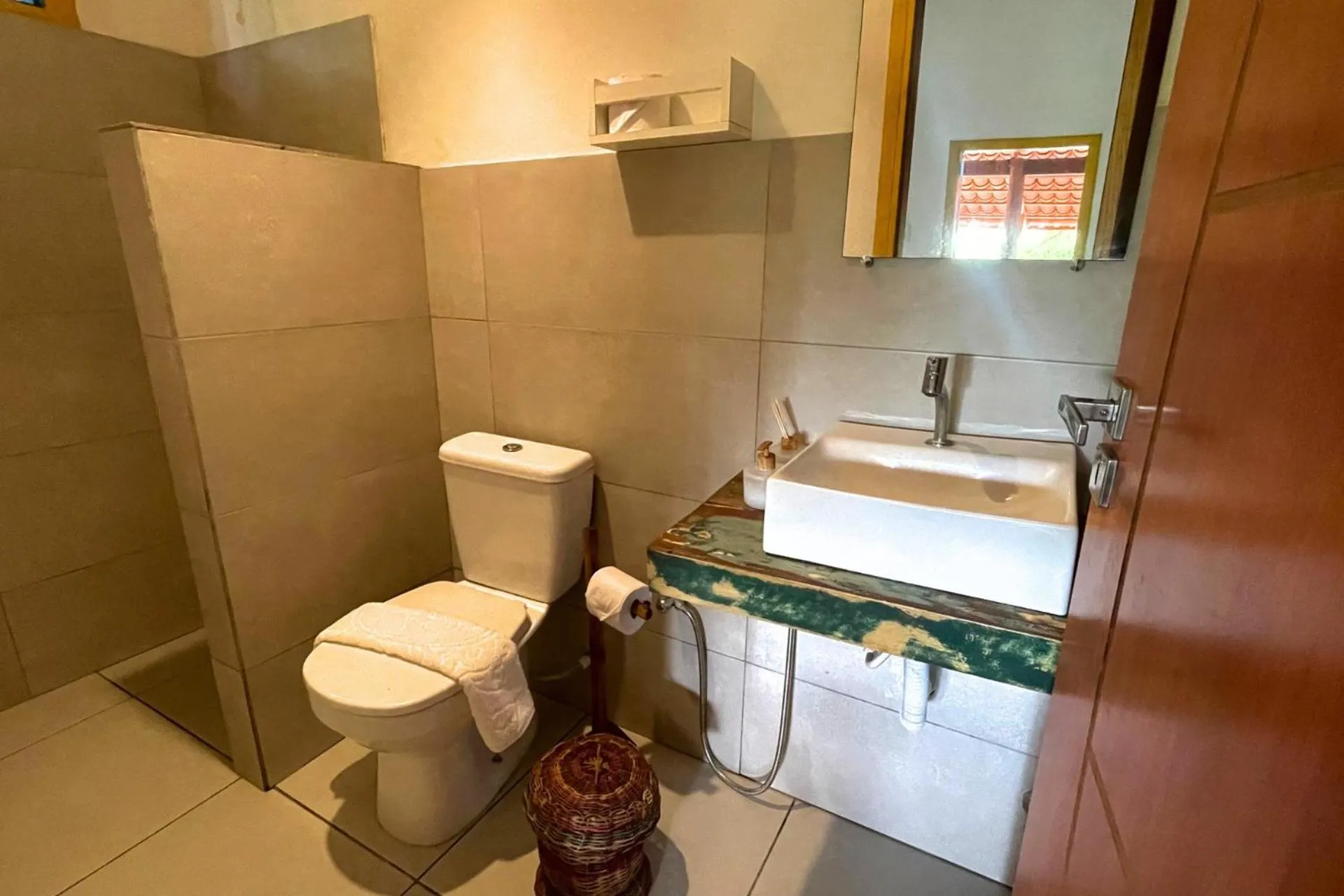 Bathroom in Vila Coco Dendê - Algodões