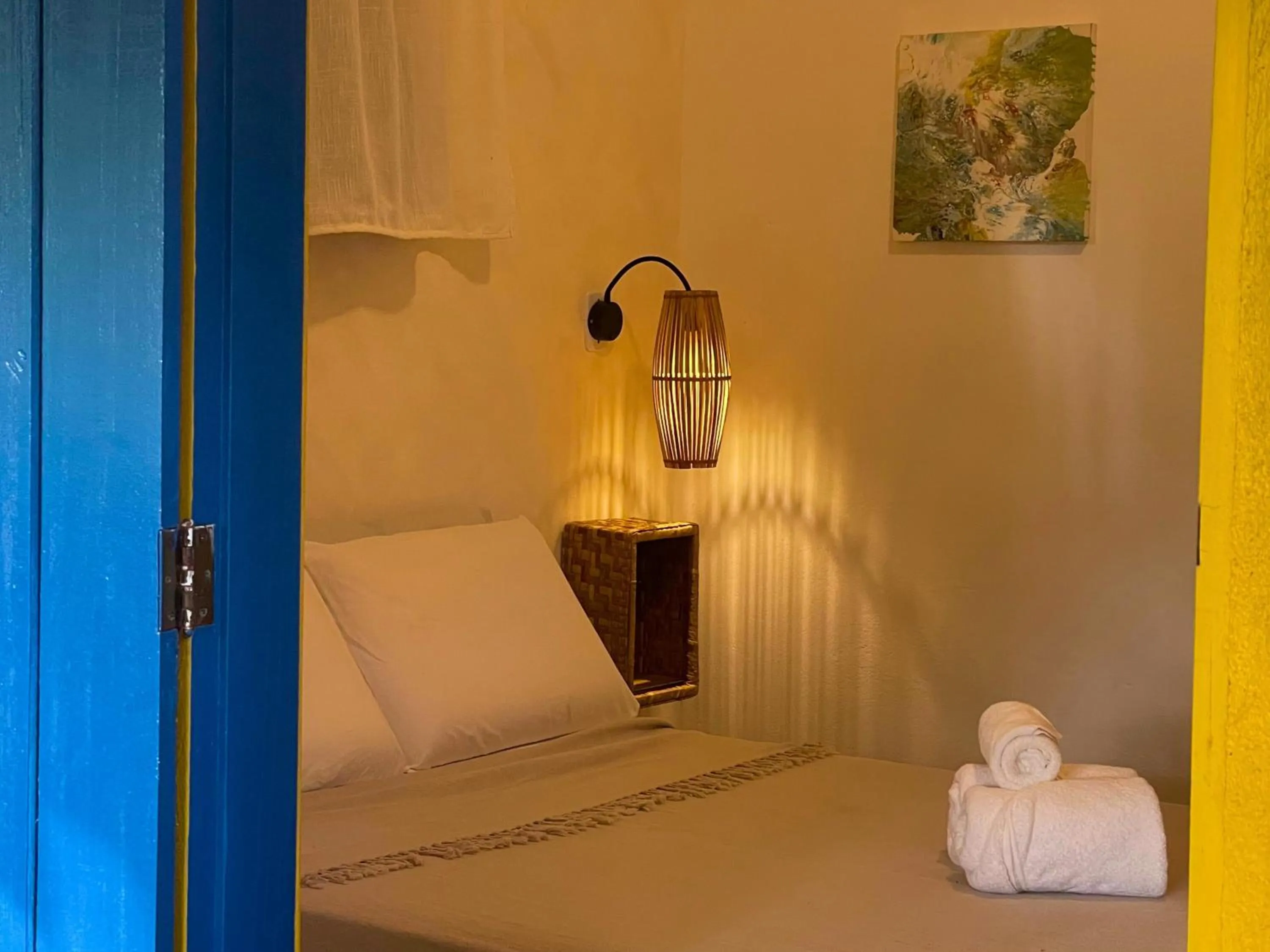 Decorative detail, Bed in Vila Coco Dendê - Algodões