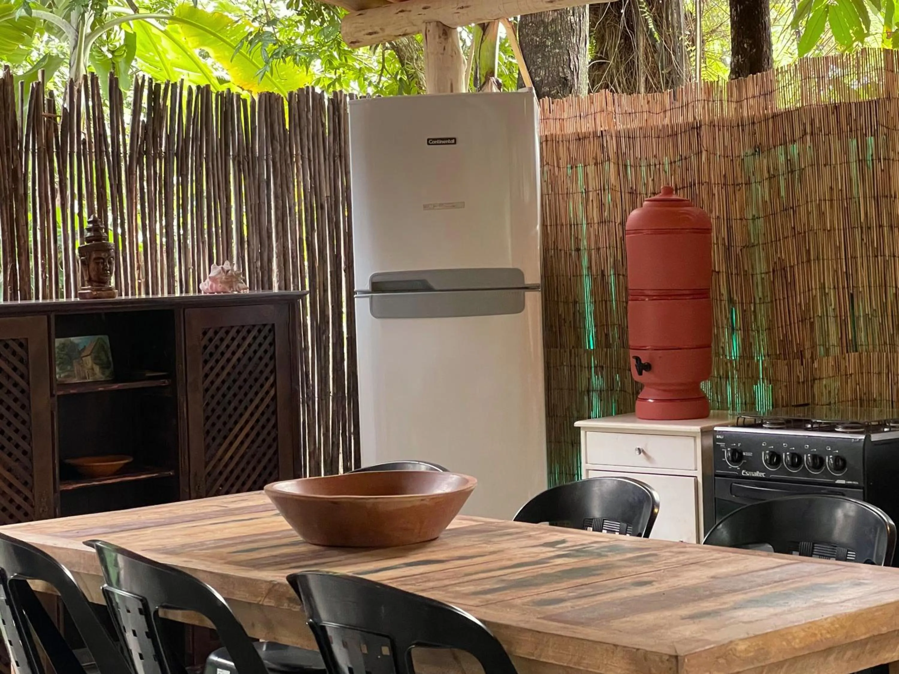 Dining area in Vila Coco Dendê - Algodões