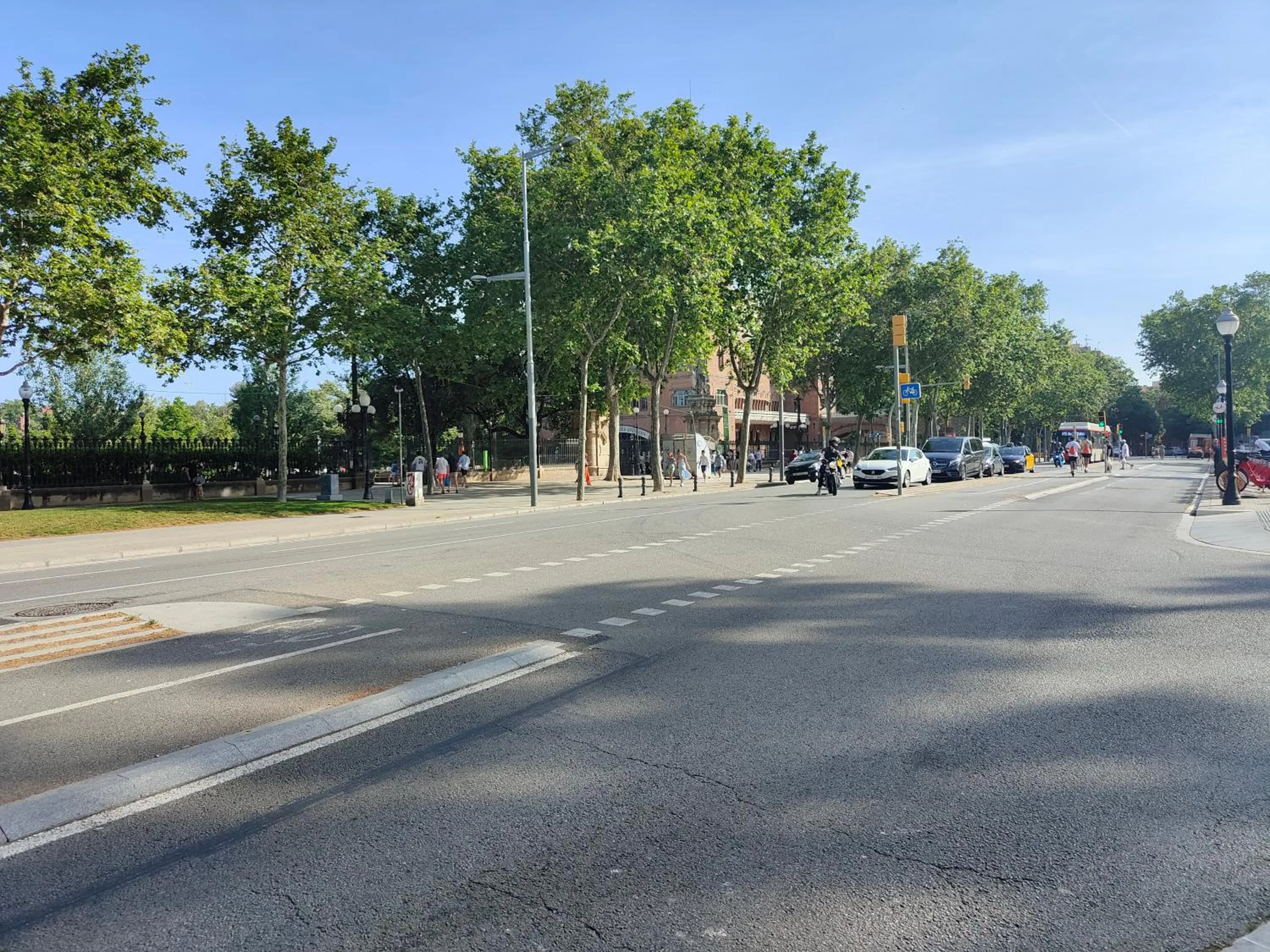 Street view in La Ciudadela