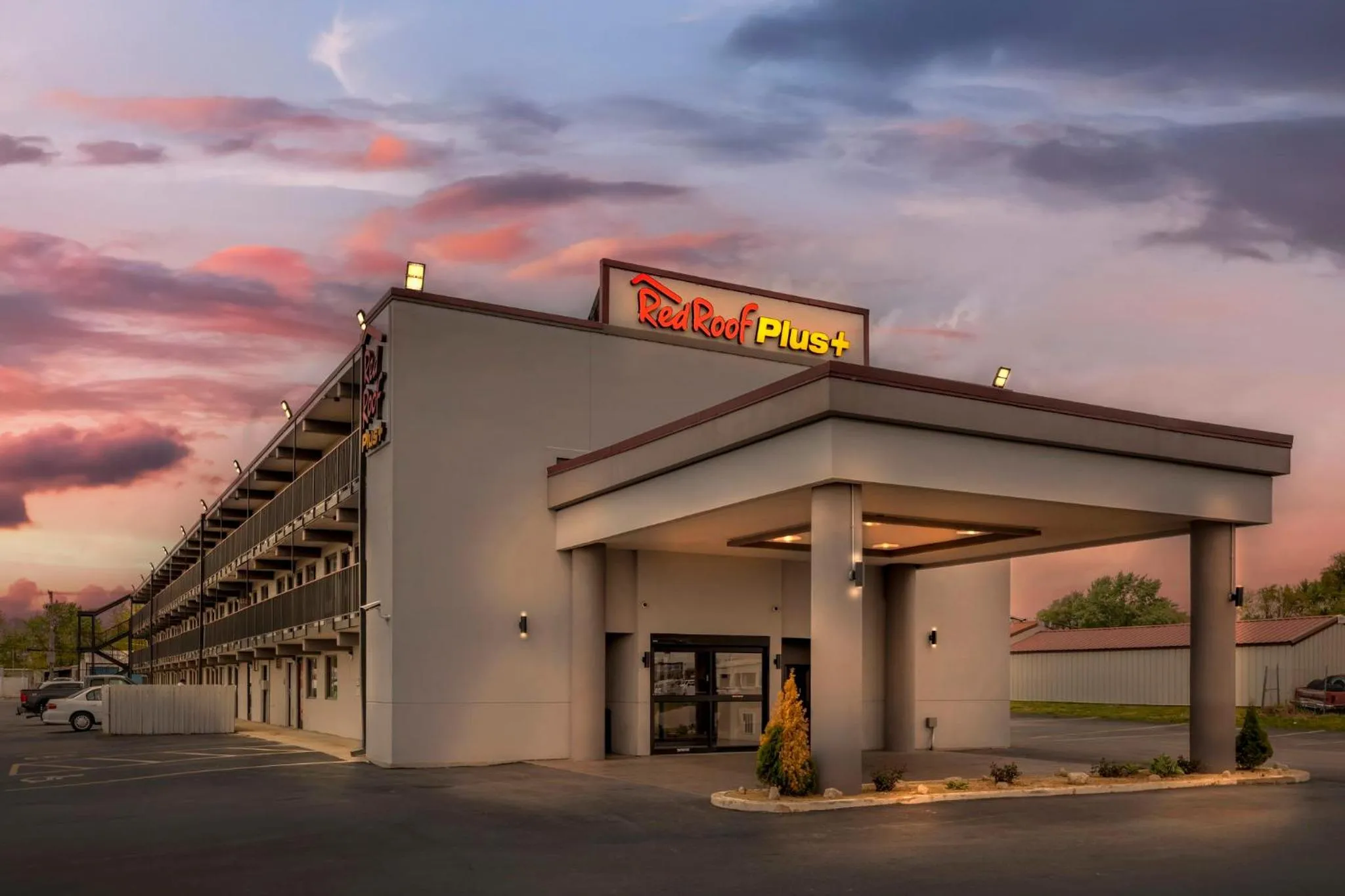 Property building in Red Roof Inn Bourbonnais