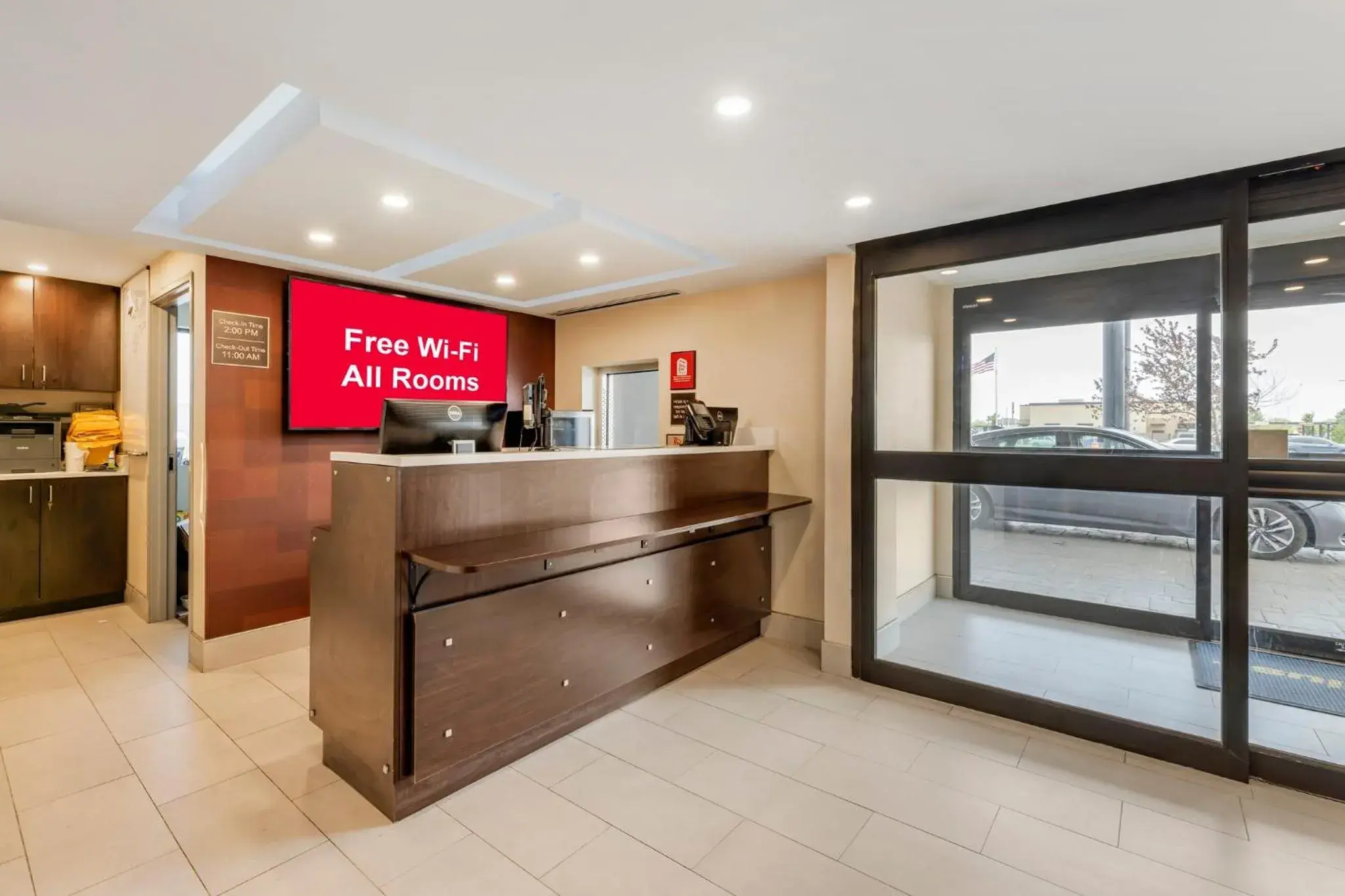 Lobby or reception in Red Roof Inn Bourbonnais Lobby or reception in Red Roof Inn Bourbonnais